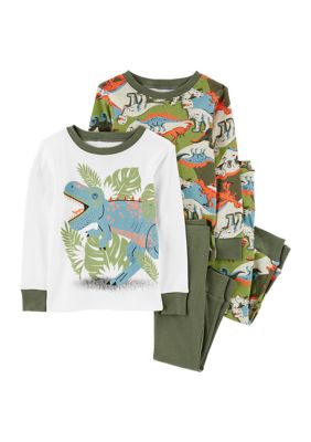 Carter's Toddler Boys Dinosaur Football Jersey Tee, Toddler Boys 2t-5t, Clothing & Accessories