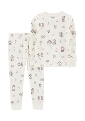 Girls Stitch Dressing Gown + Pyjamas Set Matching 3pc Nightwear