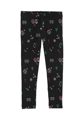 Bobbie Brooks, Pants & Jumpsuits, Bobbie Brooks 2x Black Floral Leggings