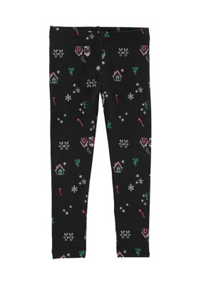 belk christmas leggings