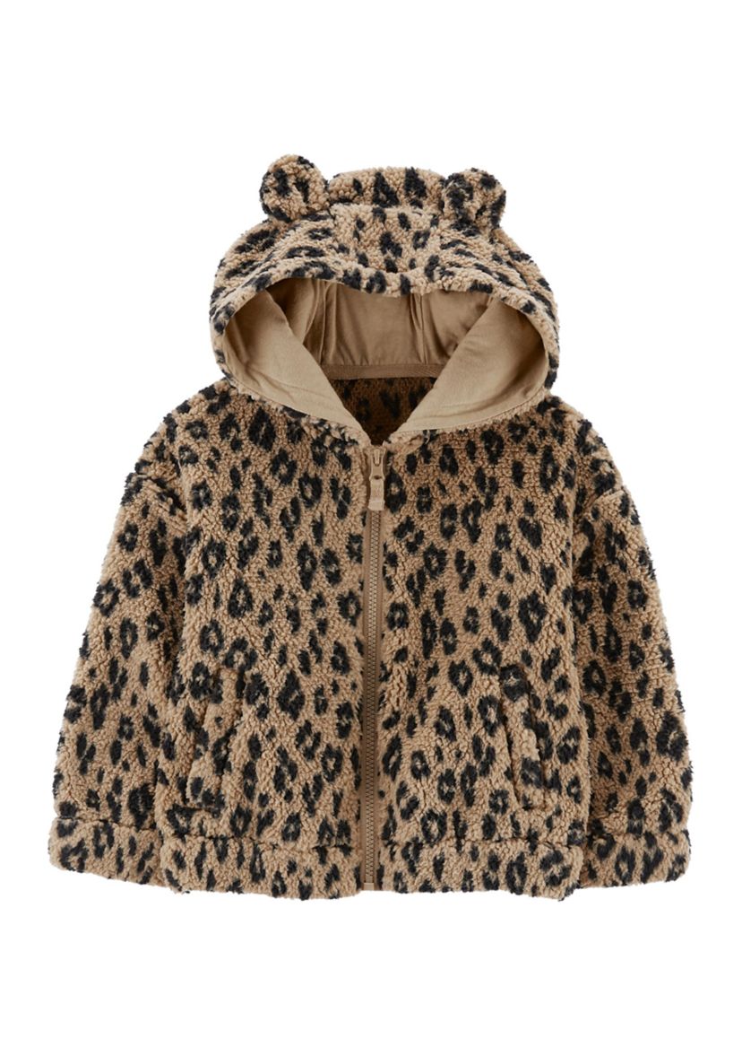 Toddler Girls Animal Printed Jacket