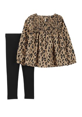 Toddler Girls Leopard Printed Set