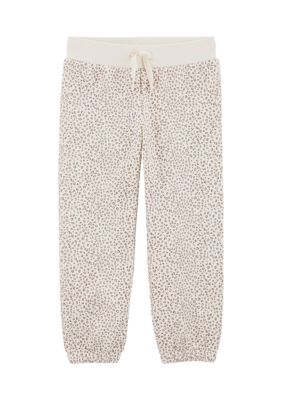 Toddler Girls Leopard Printed Joggers