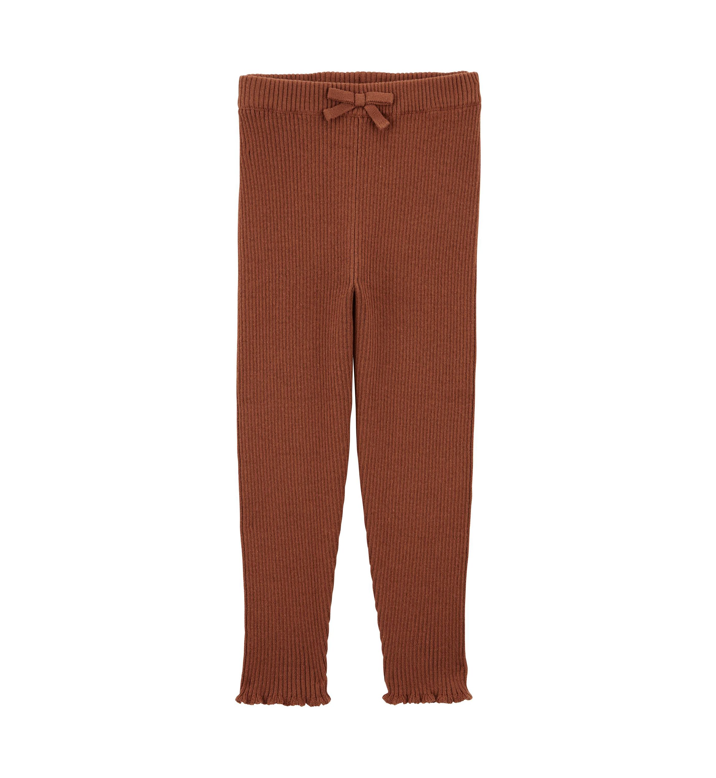Toddler Girls Sweater Knit Pants