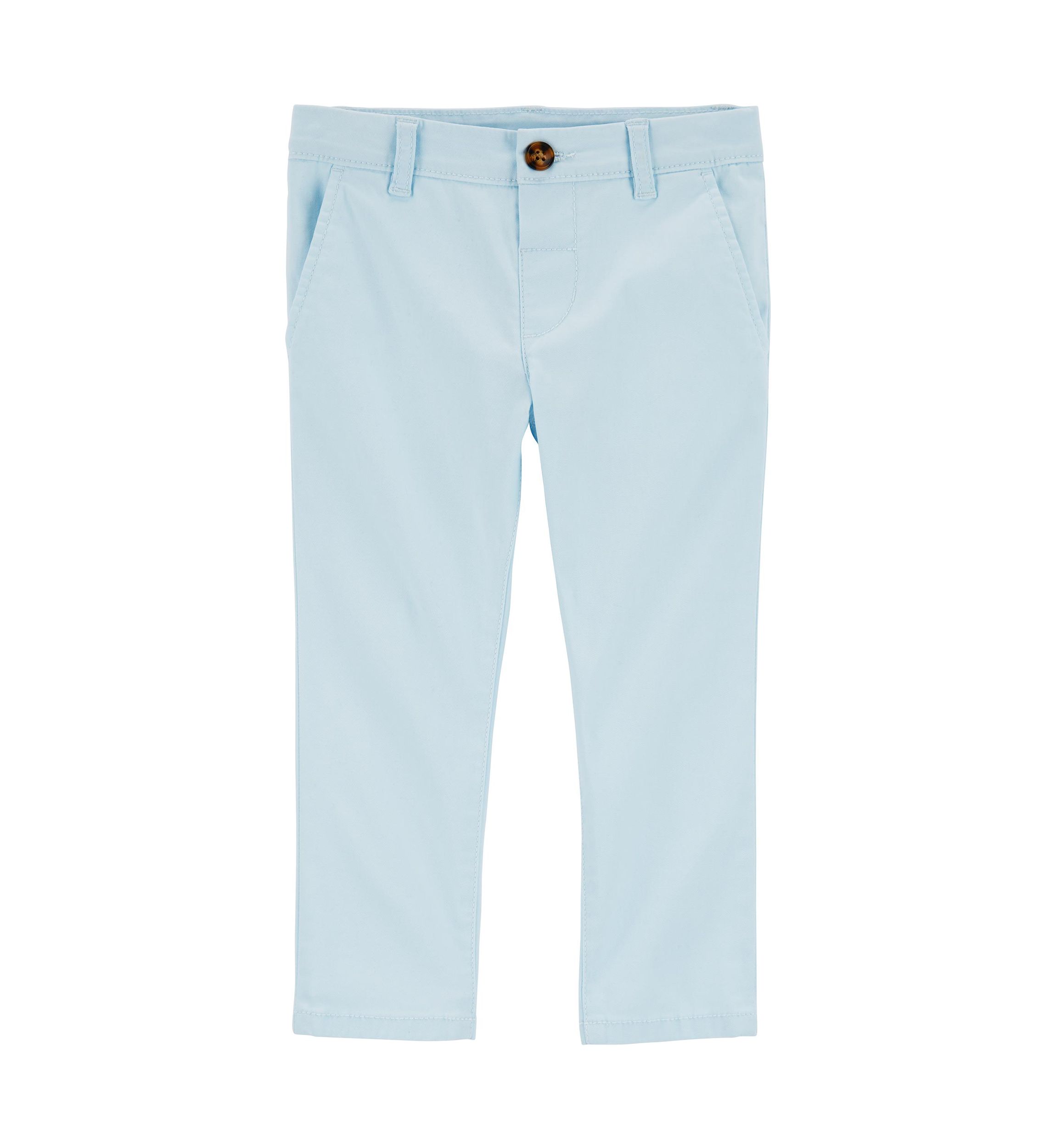 Toddler Boys Solid Twill Pants