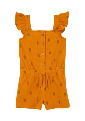 Carter's Toddler Girls Printed Romper