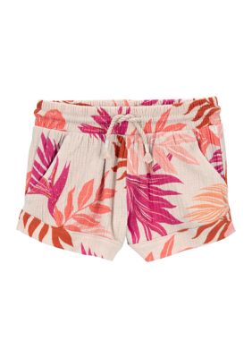 Toddler Girls Printed Shorts