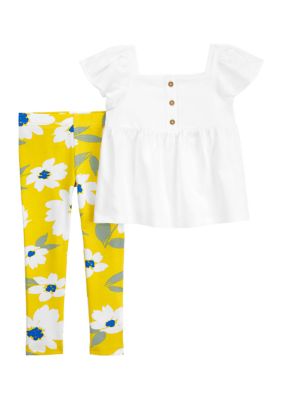 Toddler Girls Printed Legging Set