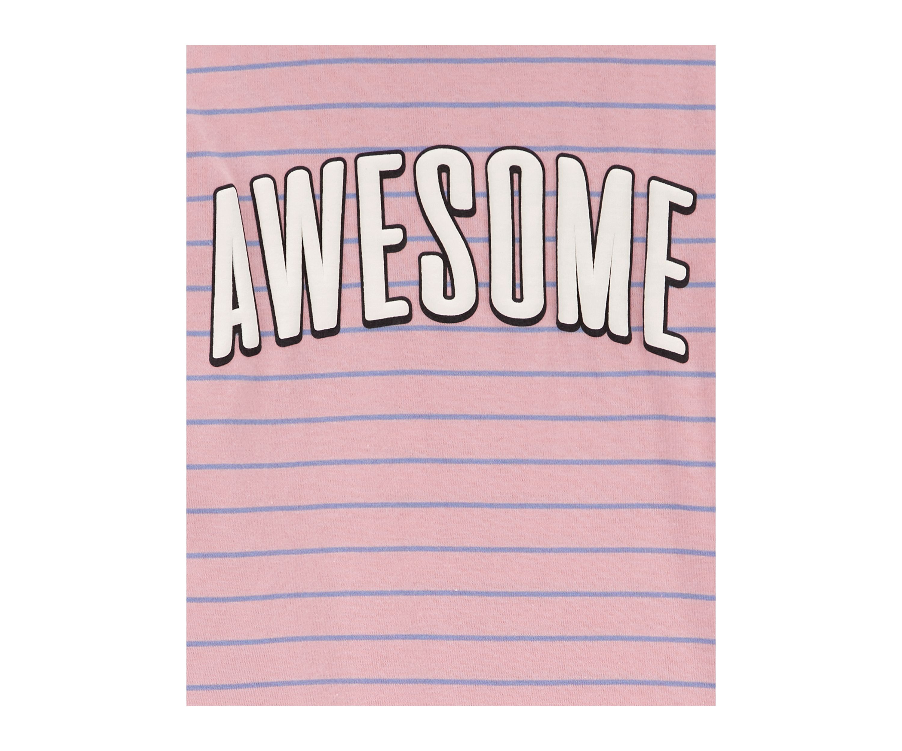 Toddler Boys Awesome Short Sleeve Graphic T-Shirt