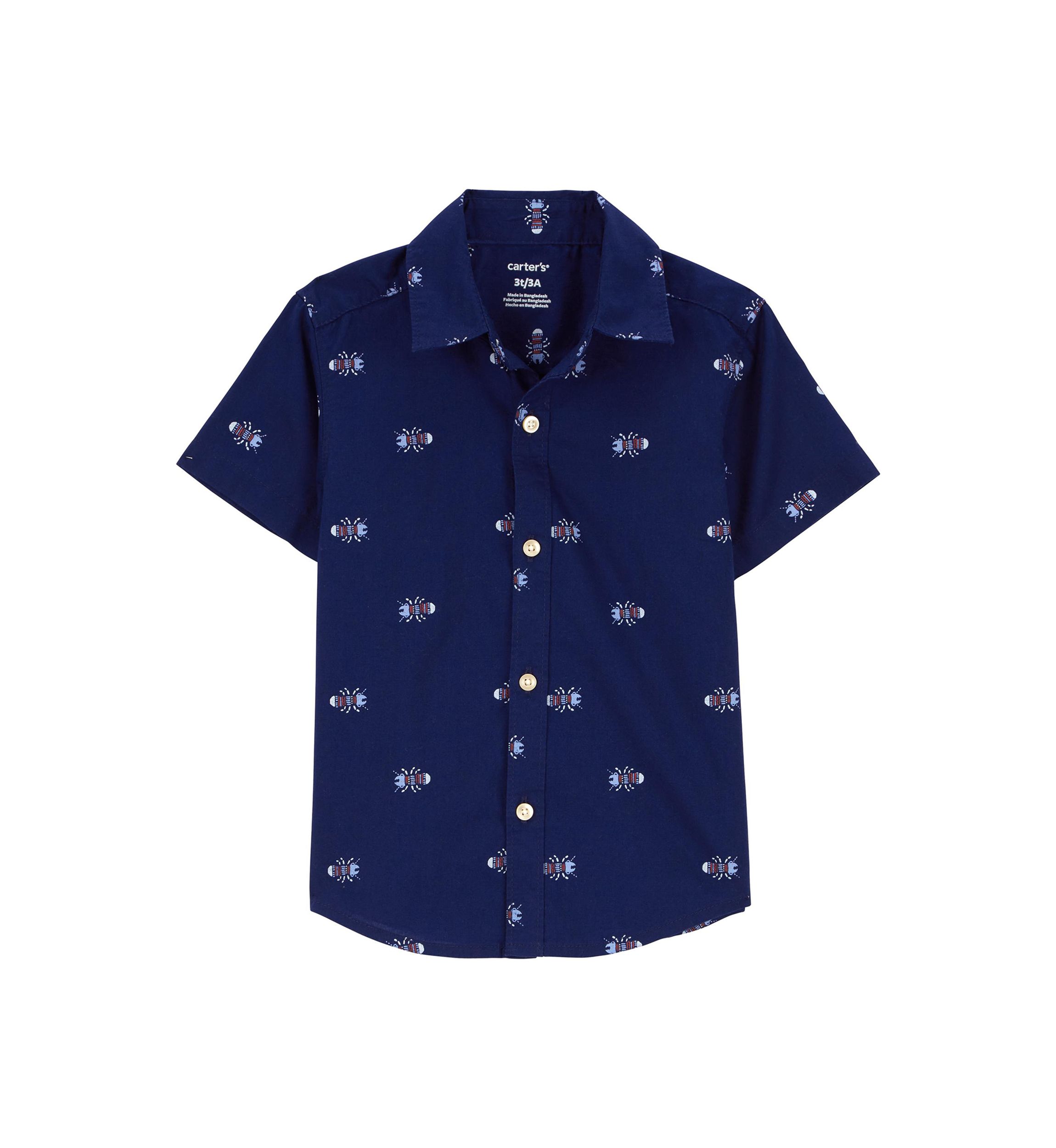 Toddler Boys Anchor Printed Polo Shirts