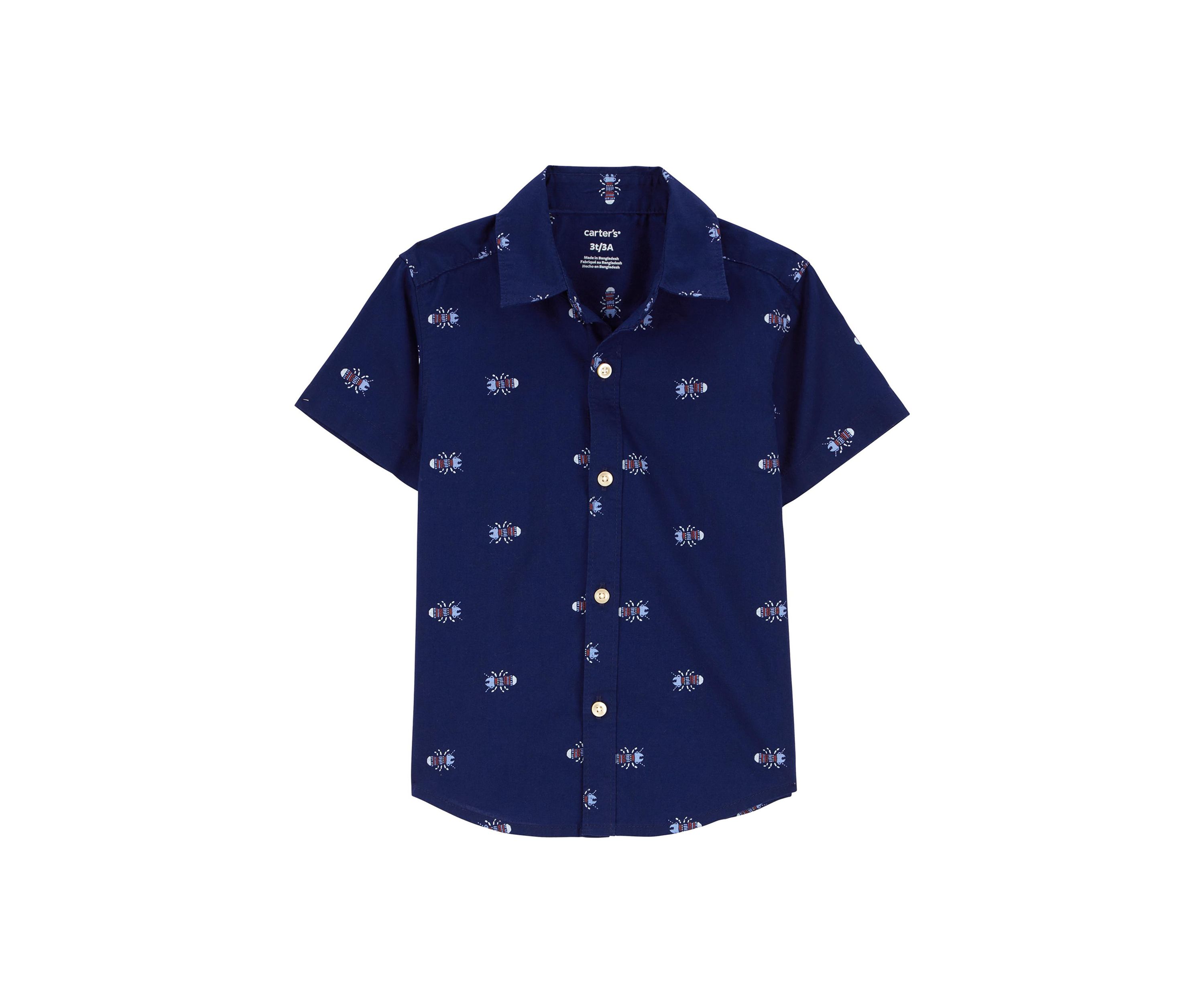 Toddler Boys Anchor Printed Polo Shirts