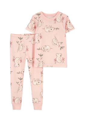 Toddler Girls Printed Pajama Set