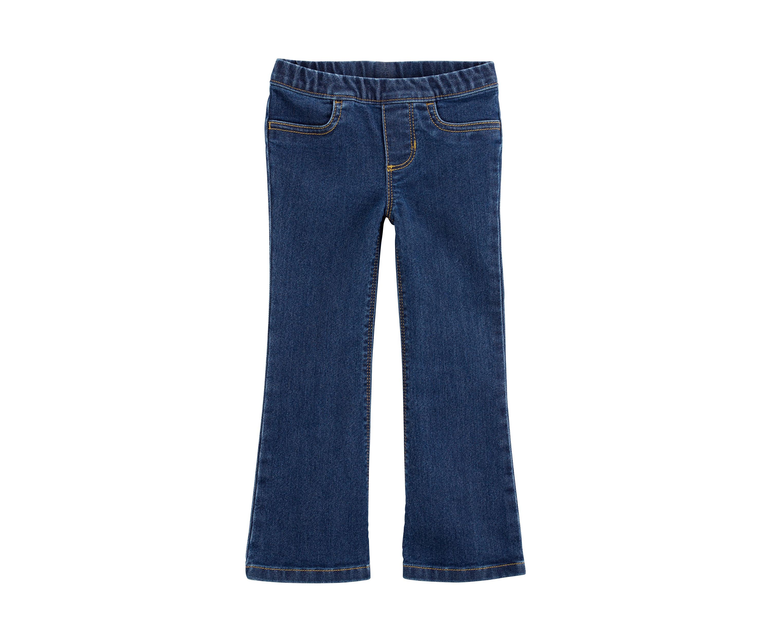 Toddler Girls Flared Denim Jeans