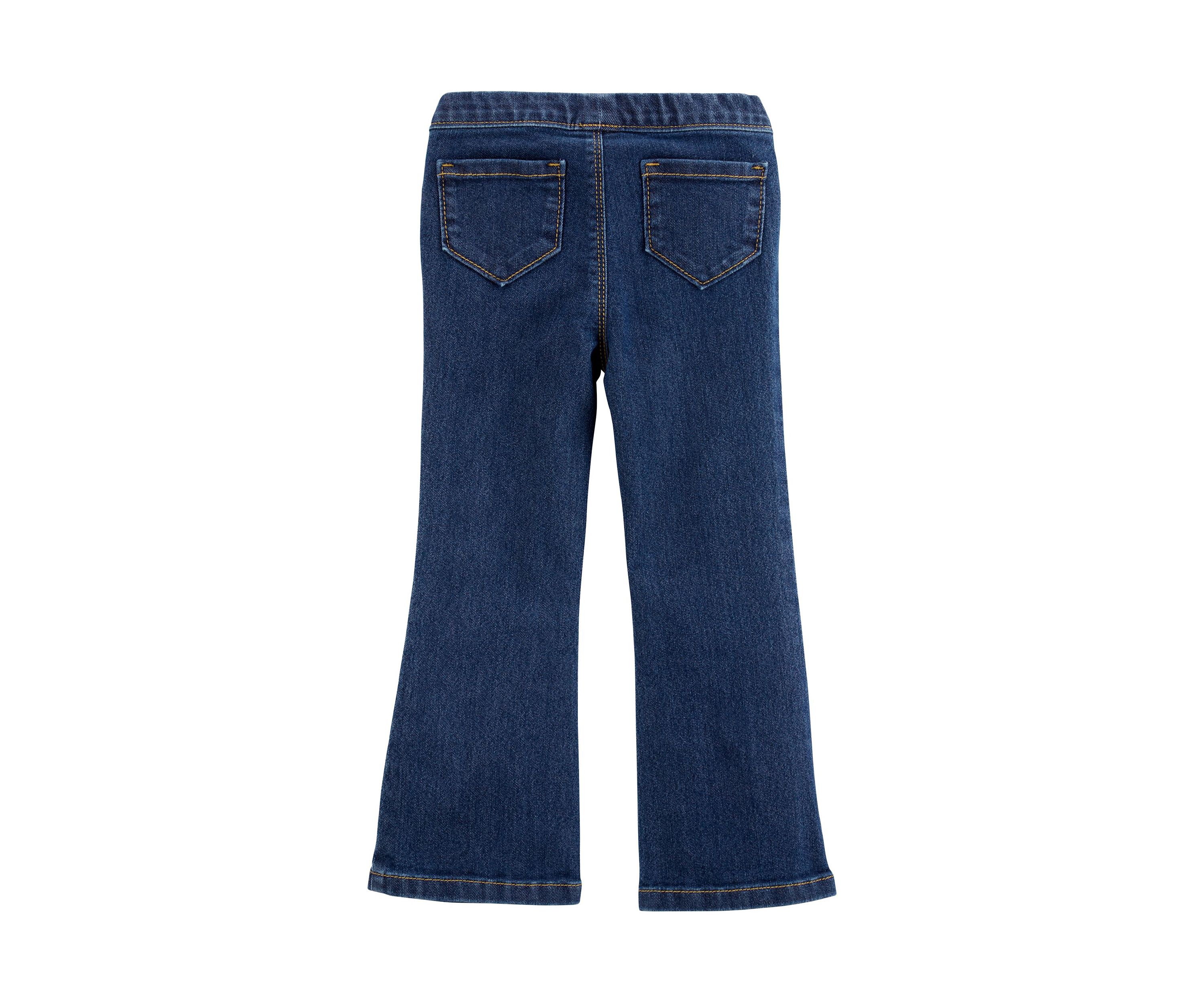 Toddler Girls Flared Denim Jeans