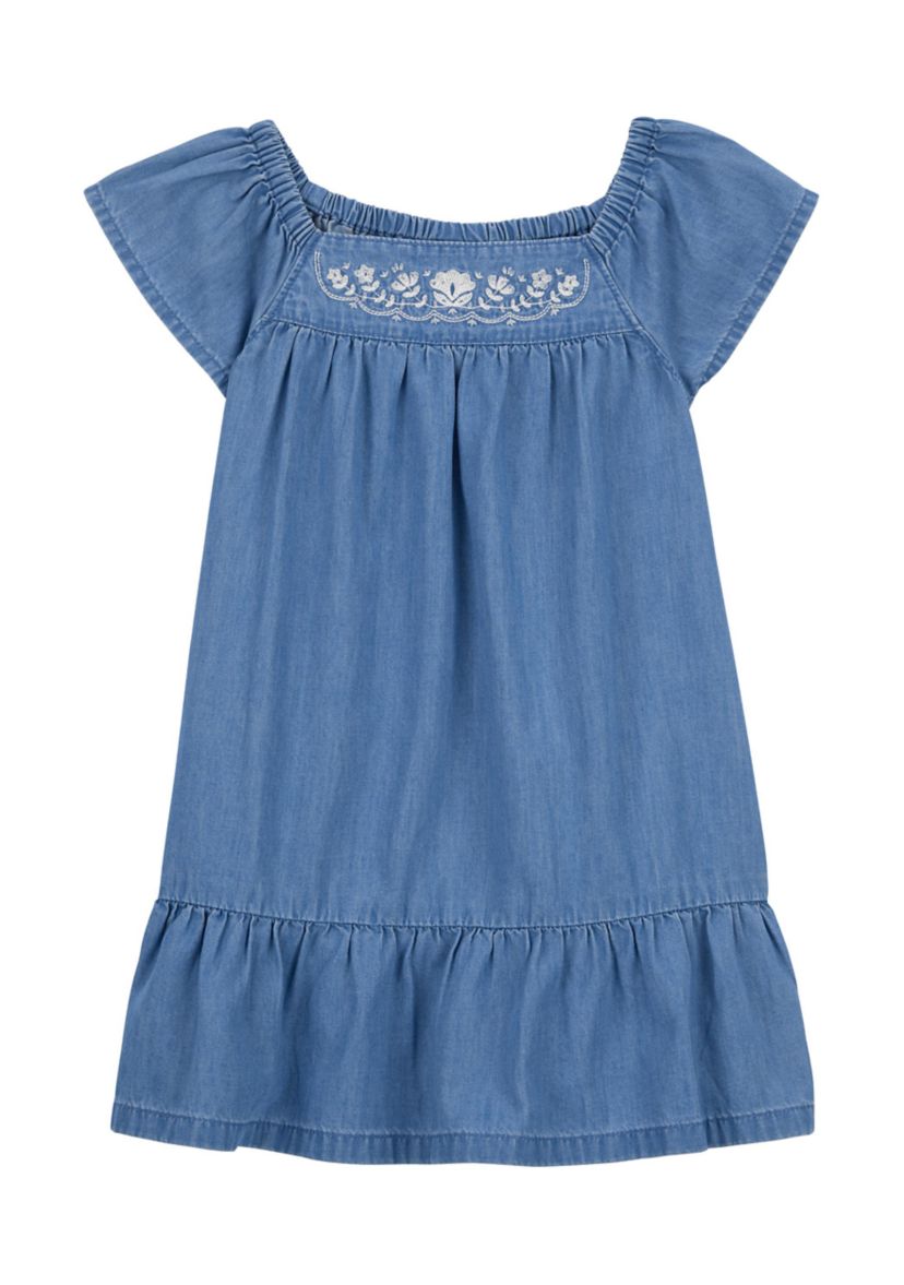 Toddler Girls Embroidered Dress
