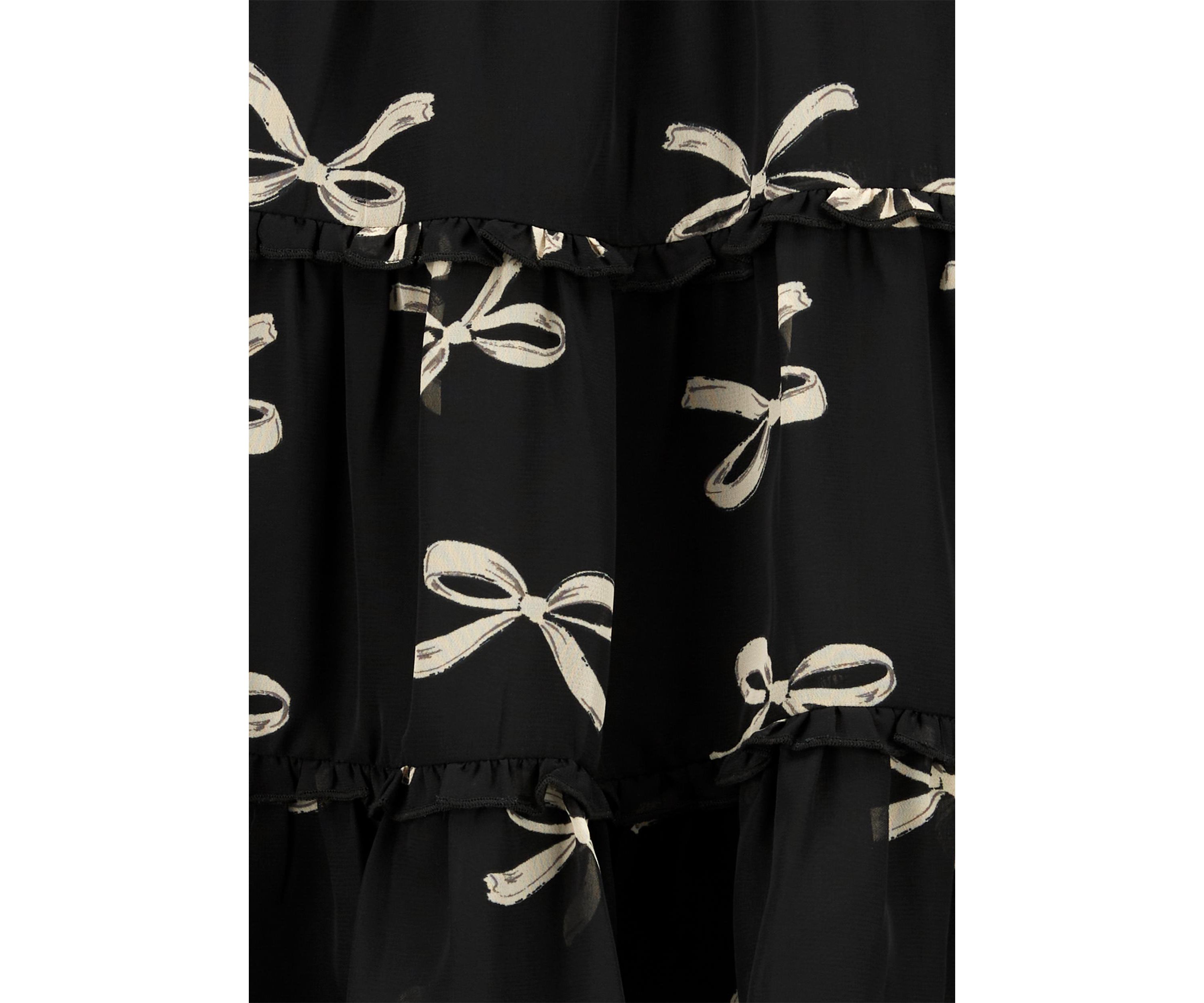 Toddler Girls Printed Woven Chiffon Dress