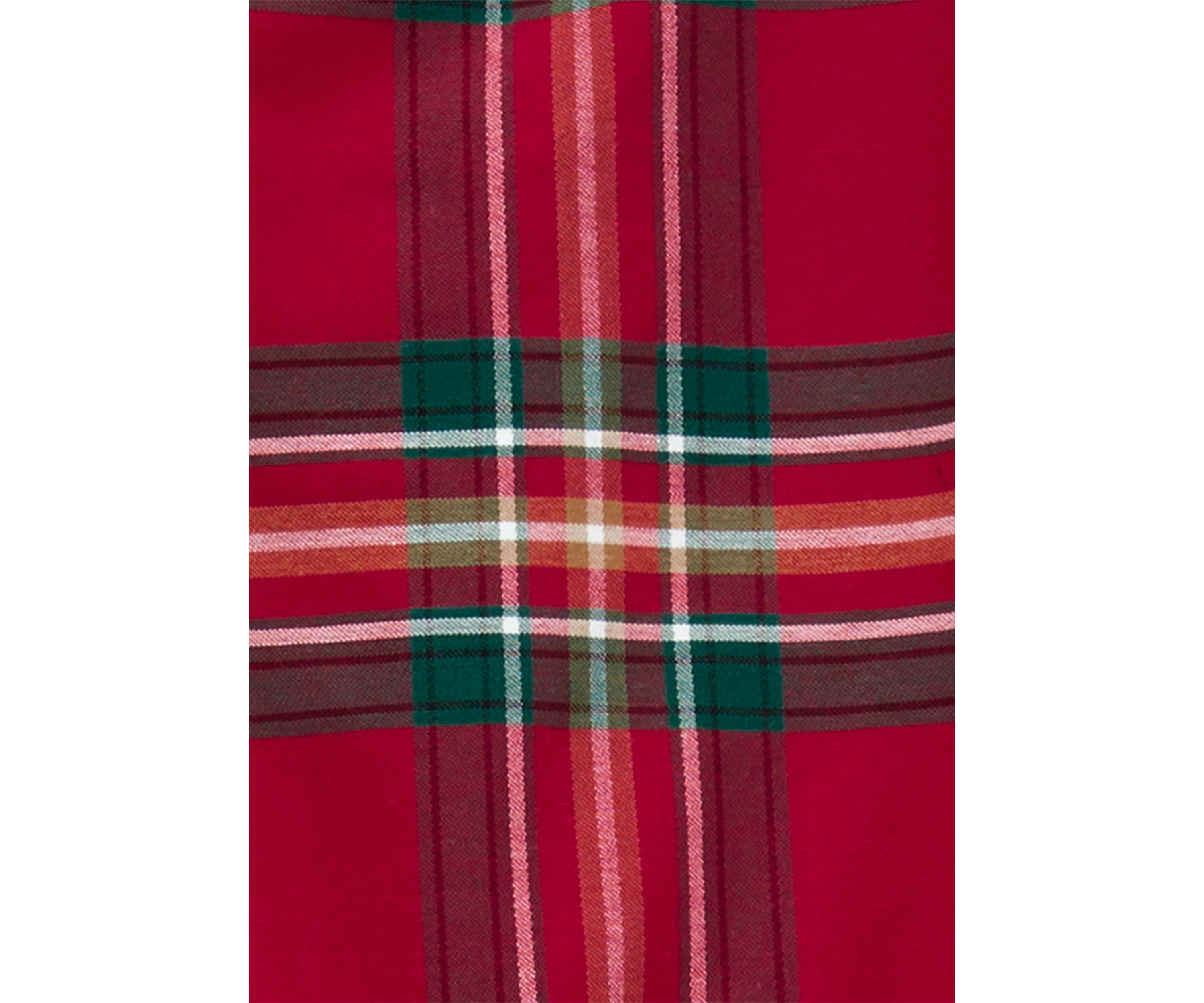 Toddler Girls Plaid Printed Woven Dress
