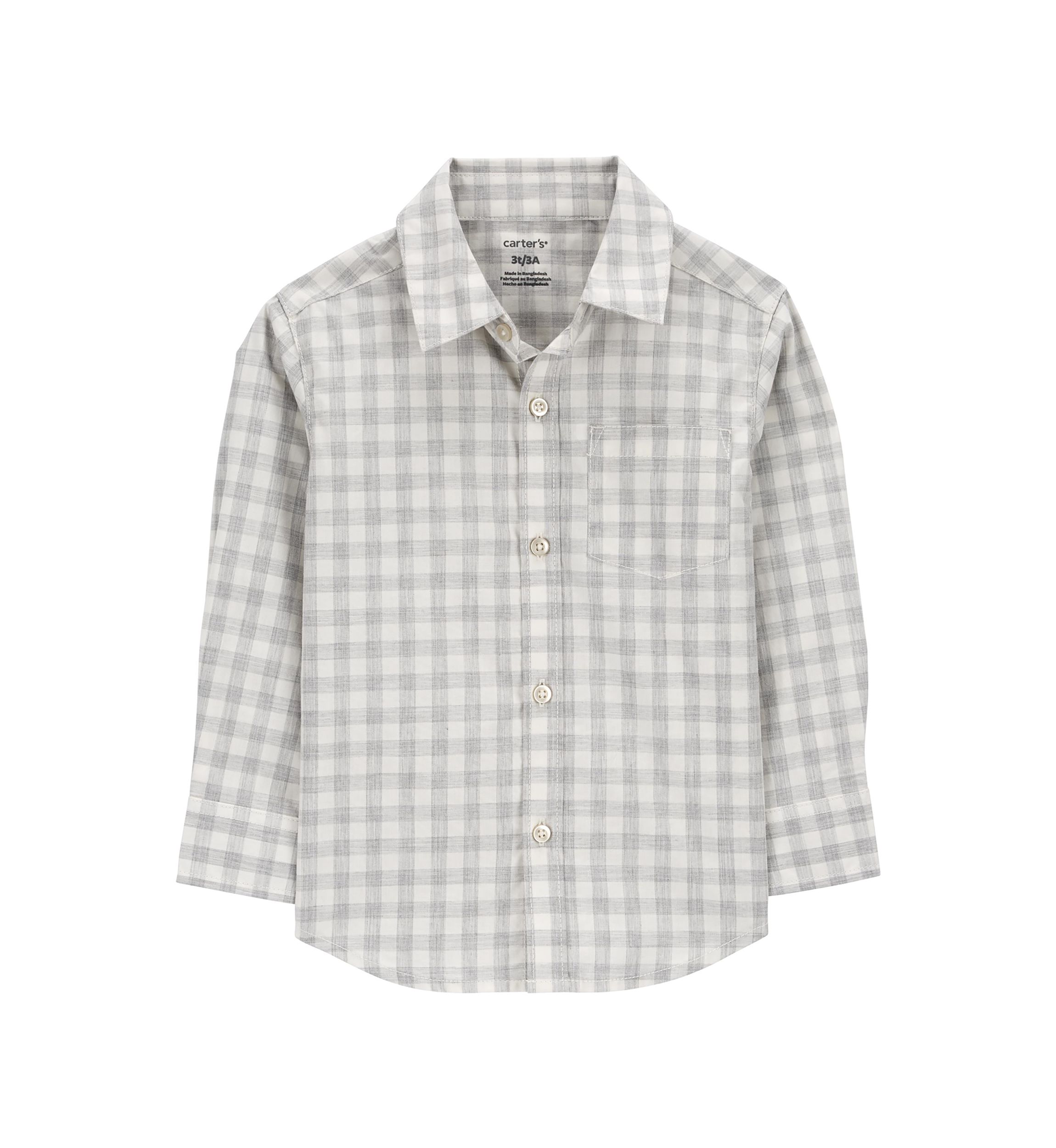 Toddler Boys Button Down Shirt