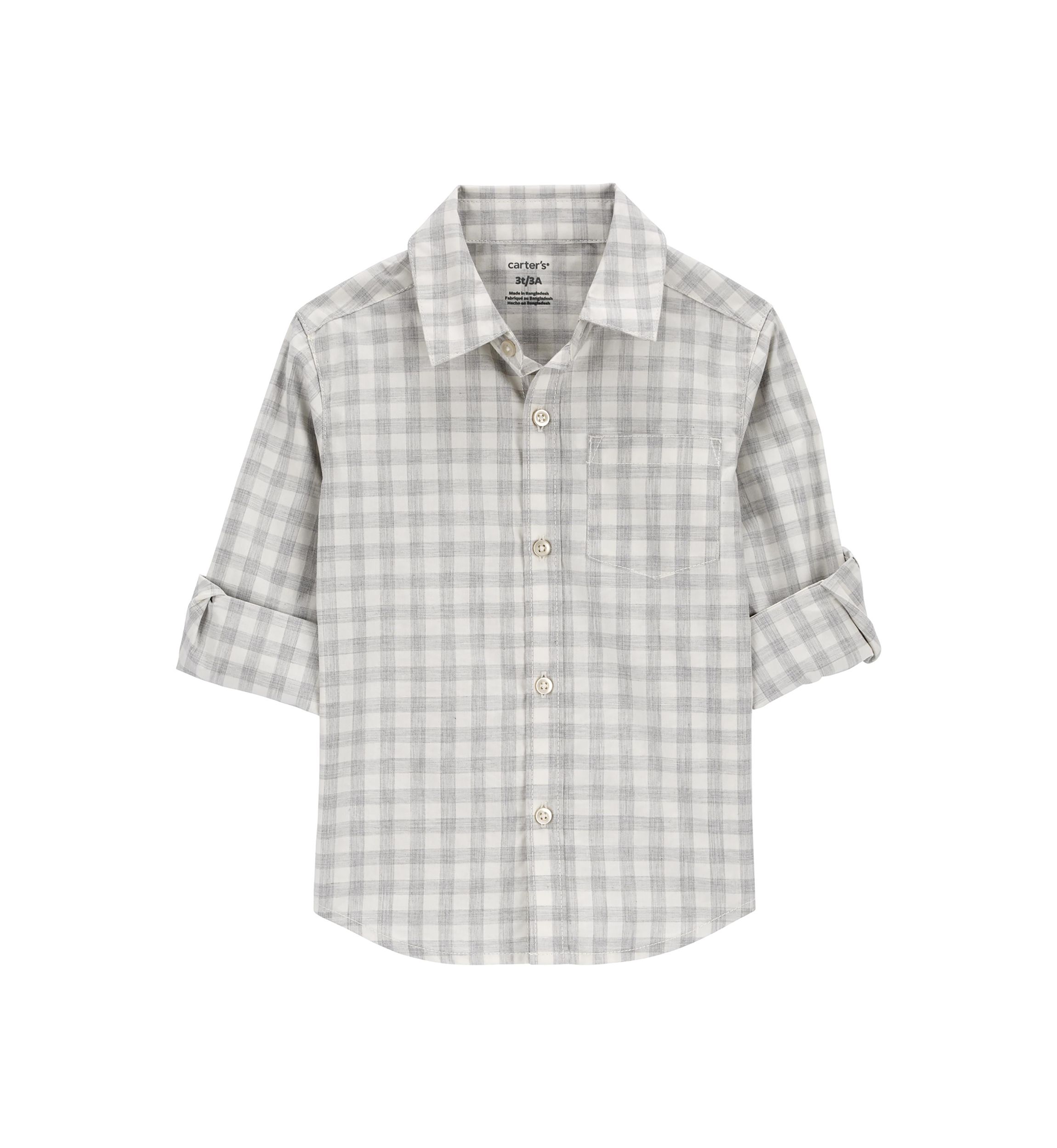 Toddler Boys Button Down Shirt