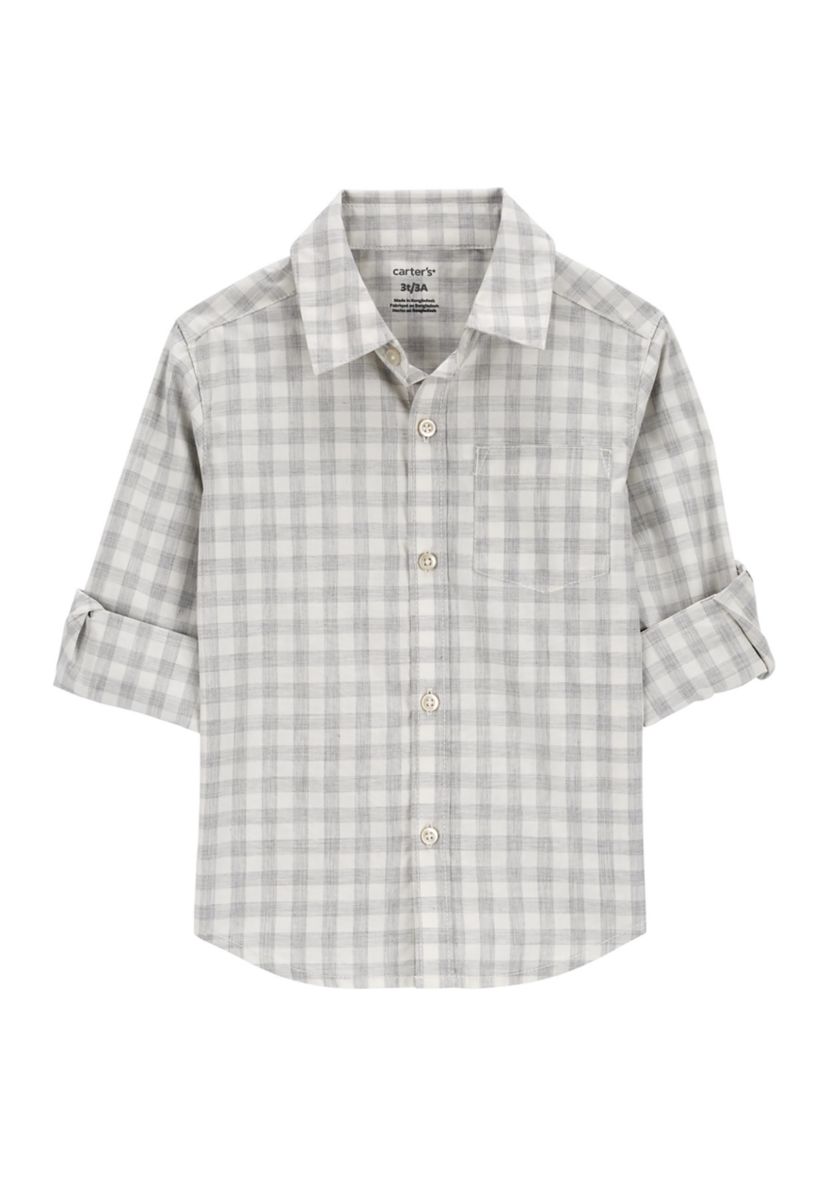 Toddler Boys Button Down Shirt