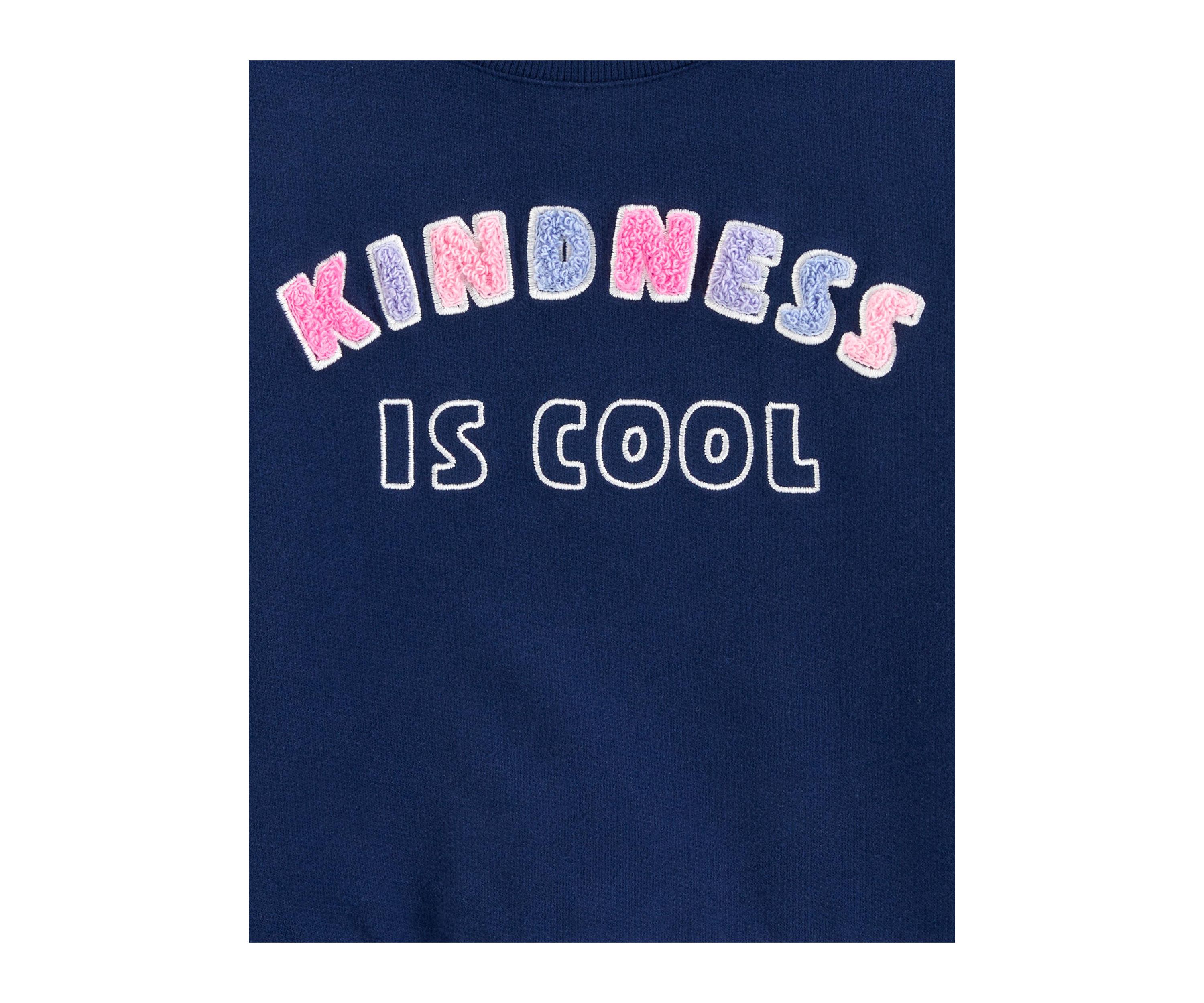 Toddler Girls Kindness Graphic Sweatshirt