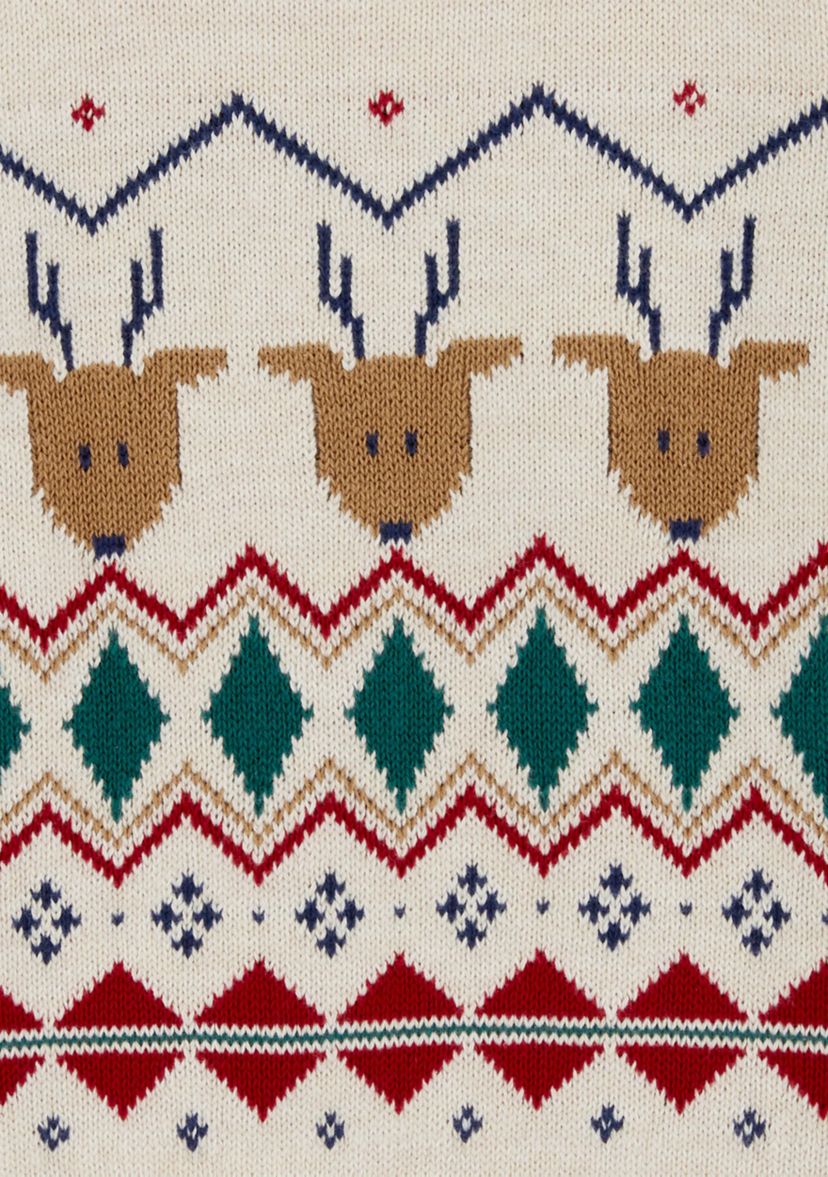 Toddler Boys Holiday Printed Sweater