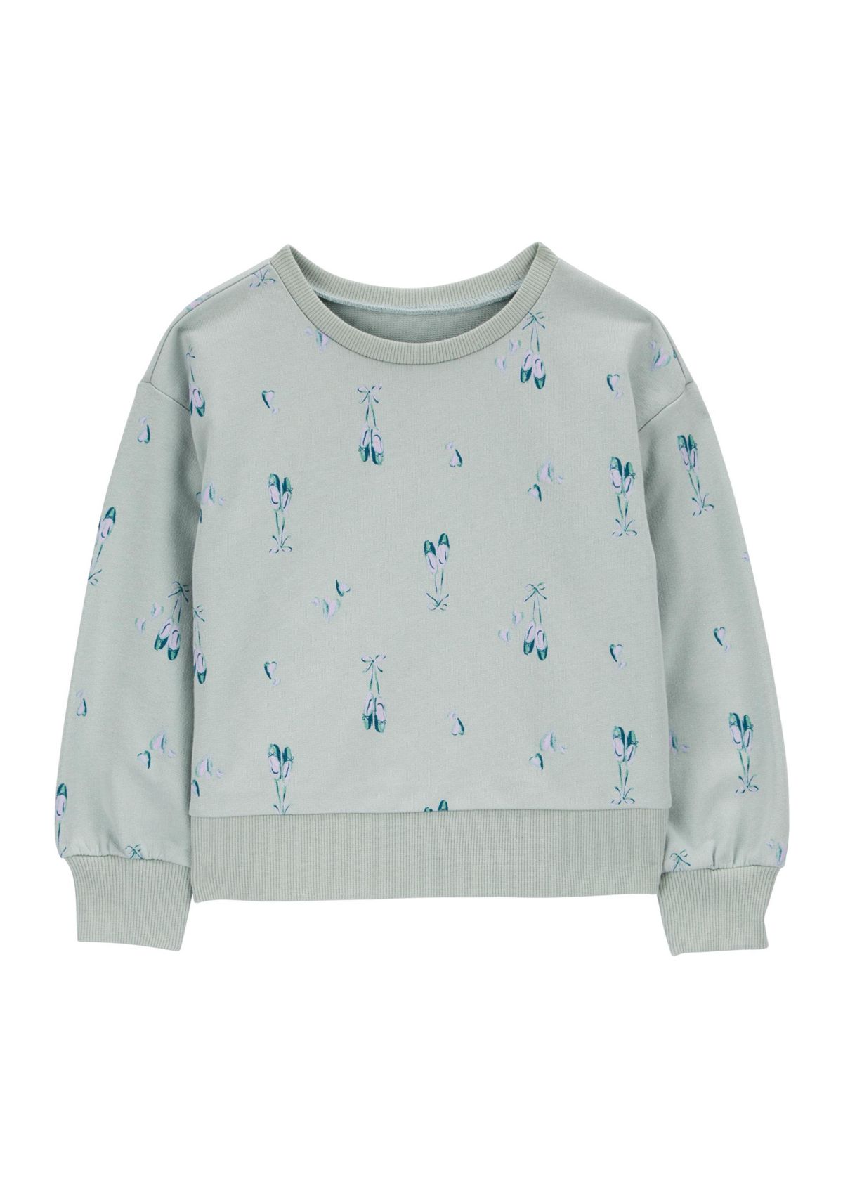 Toddler Girls Printed Sweatshirt
