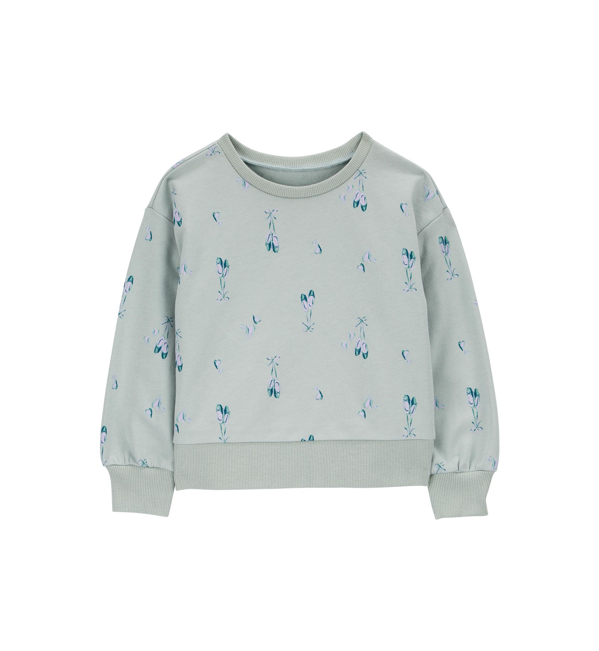 Toddler Girls Printed Sweatshirt
