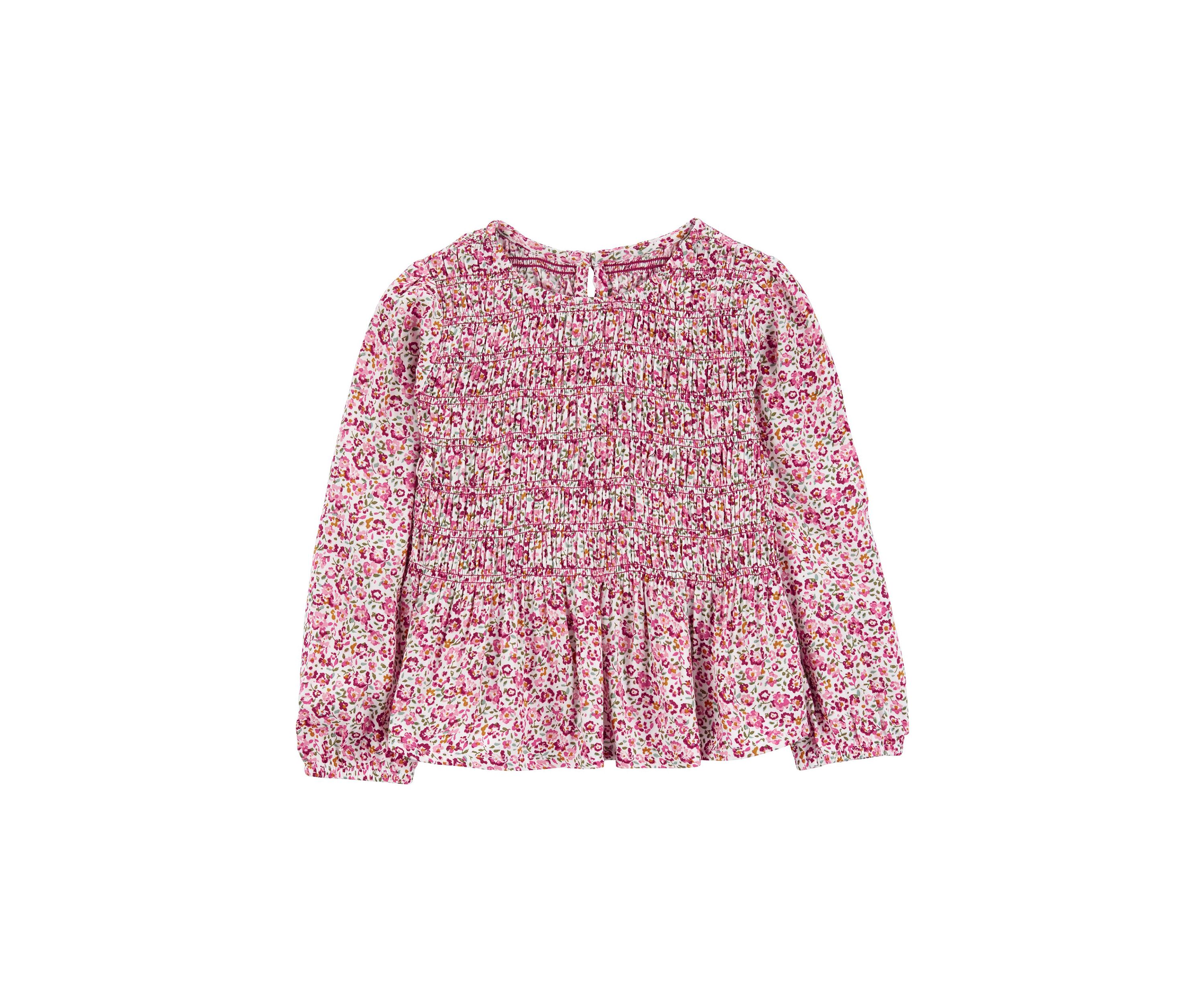 Toddler Girls Printed Woven Top