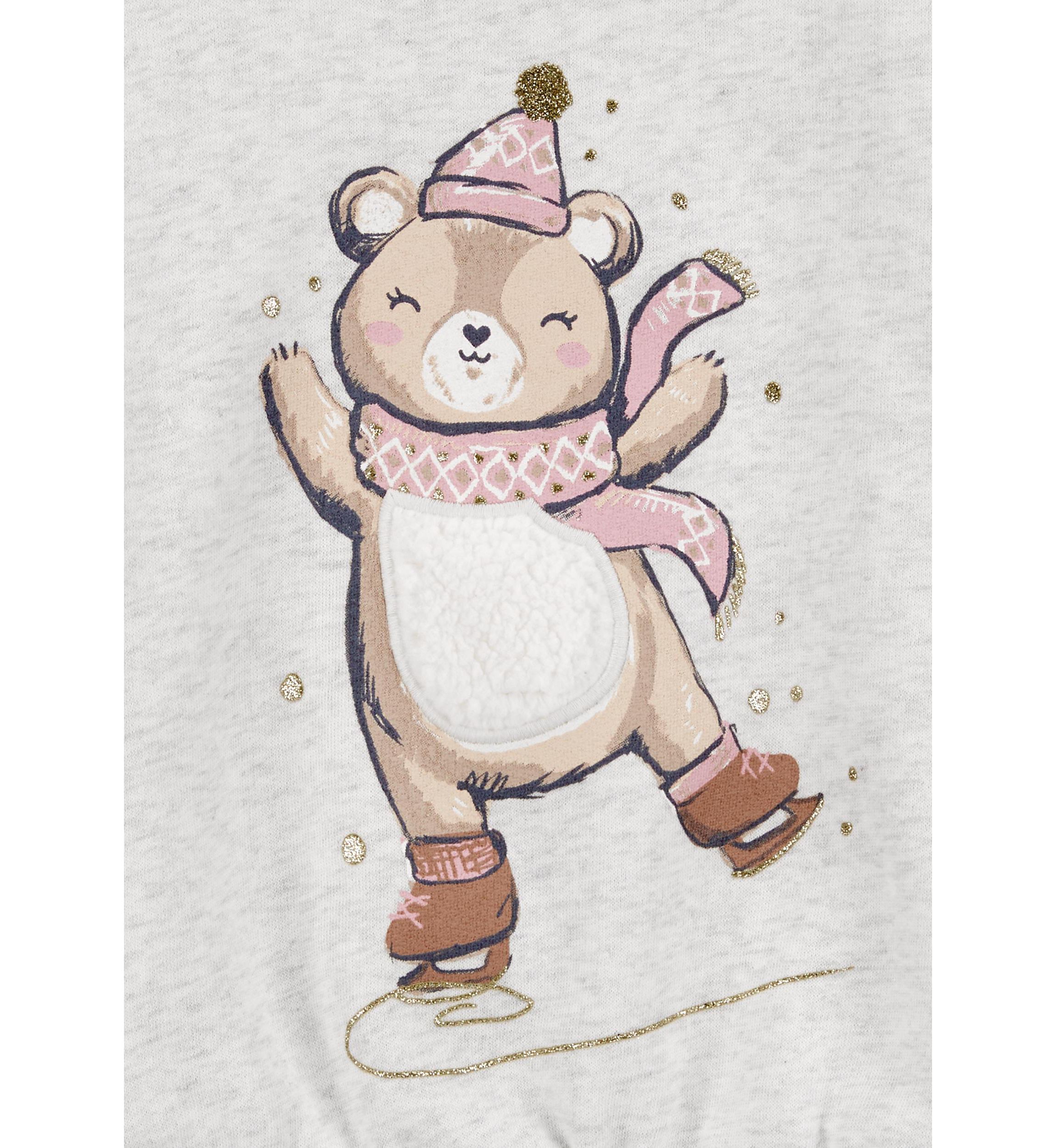 Toddler Girls Fleece Graphic Sweatshirt