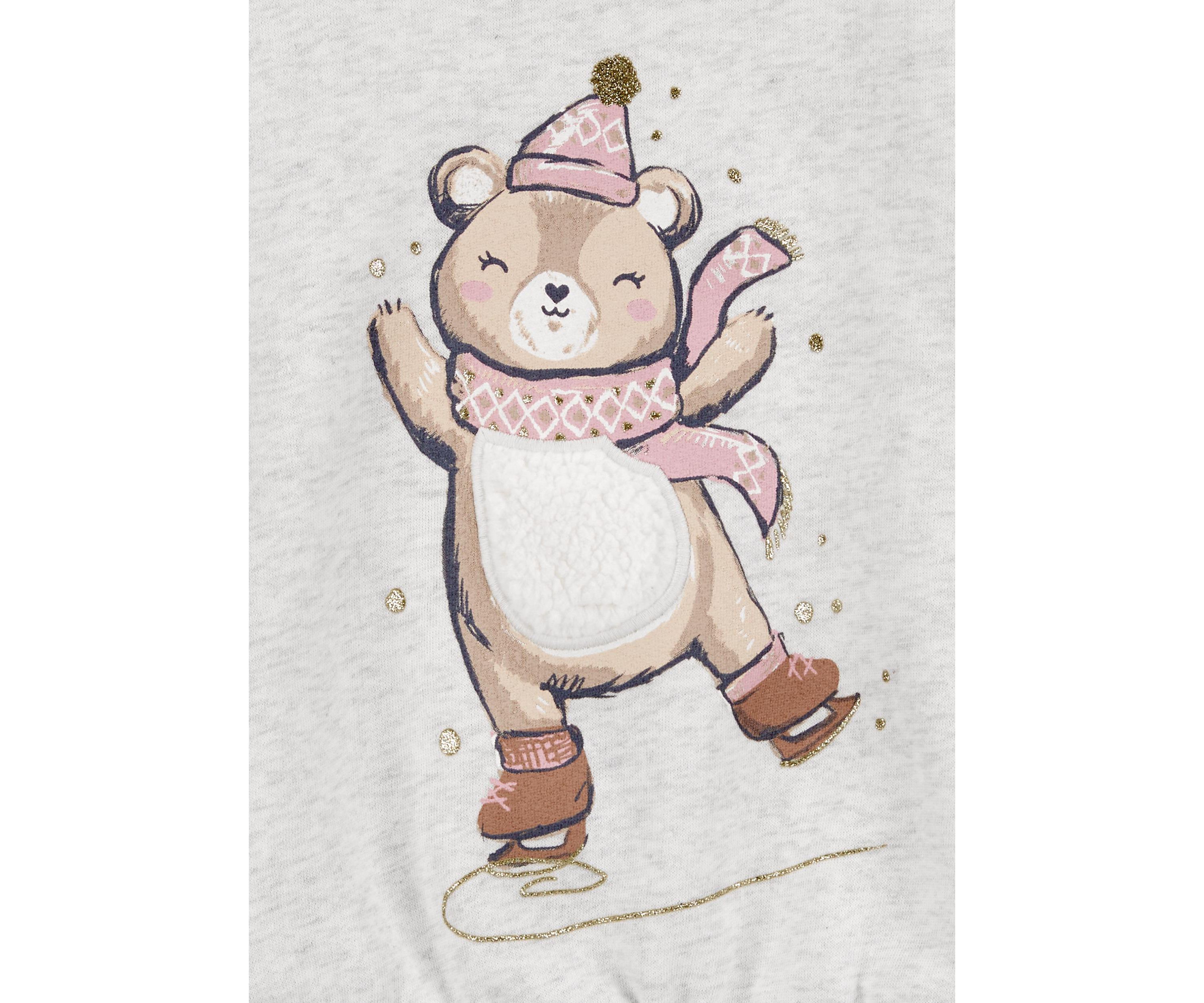 Toddler Girls Fleece Graphic Sweatshirt