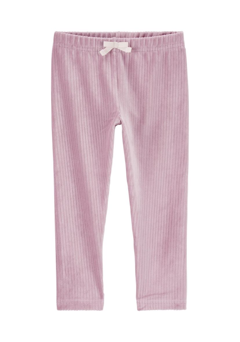 Toddler Girls Velour Pants