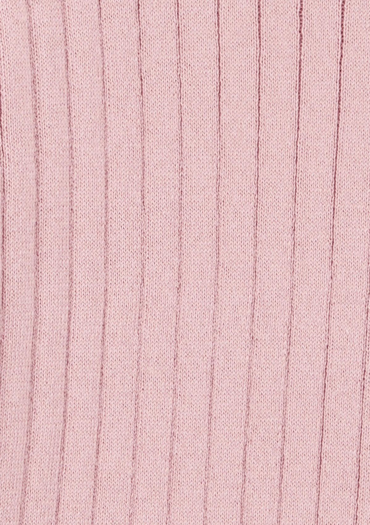 Toddler Girls Sweater Knit Top with Flutter Shoulders