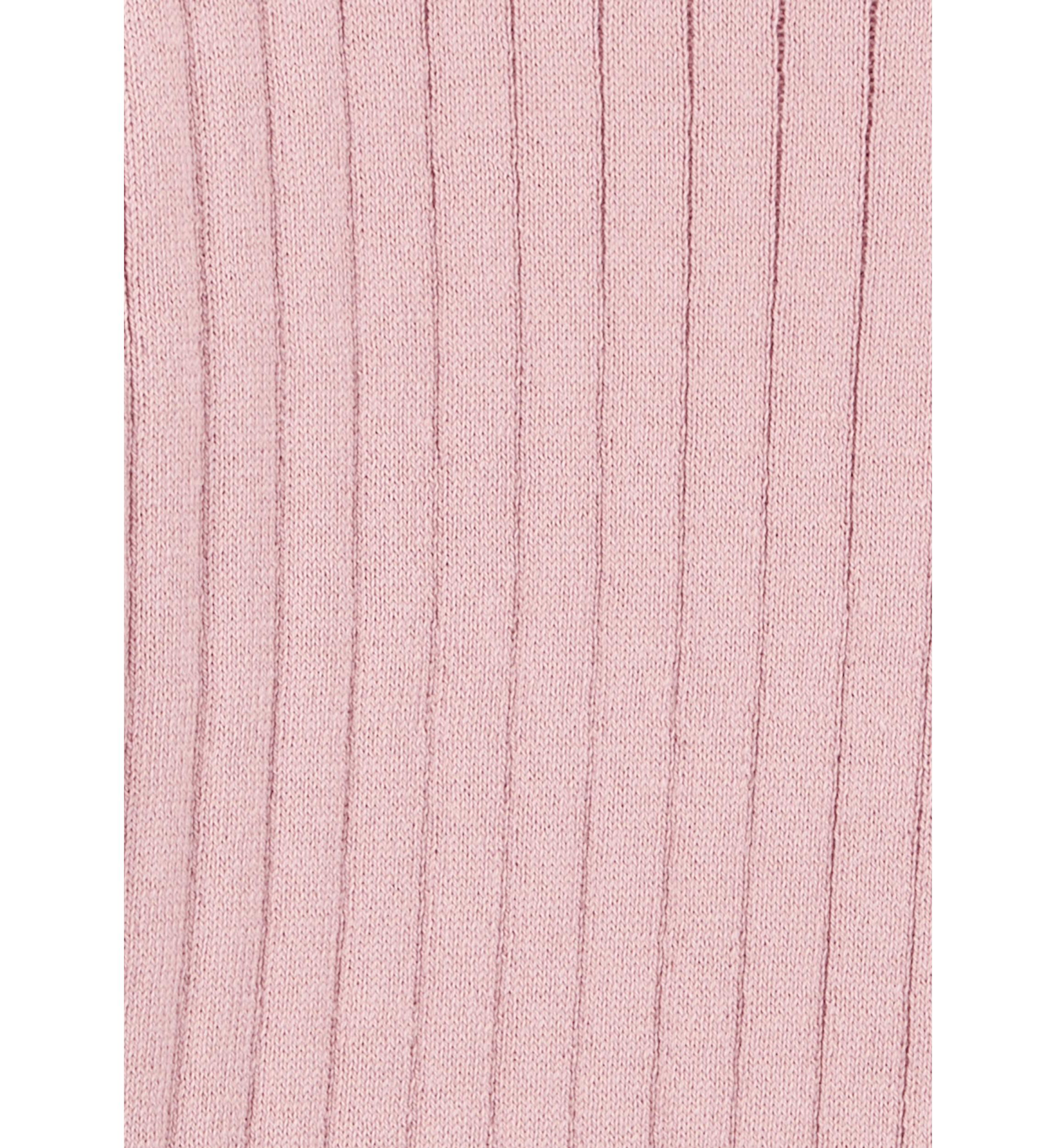 Toddler Girls Sweater Knit Top with Flutter Shoulders