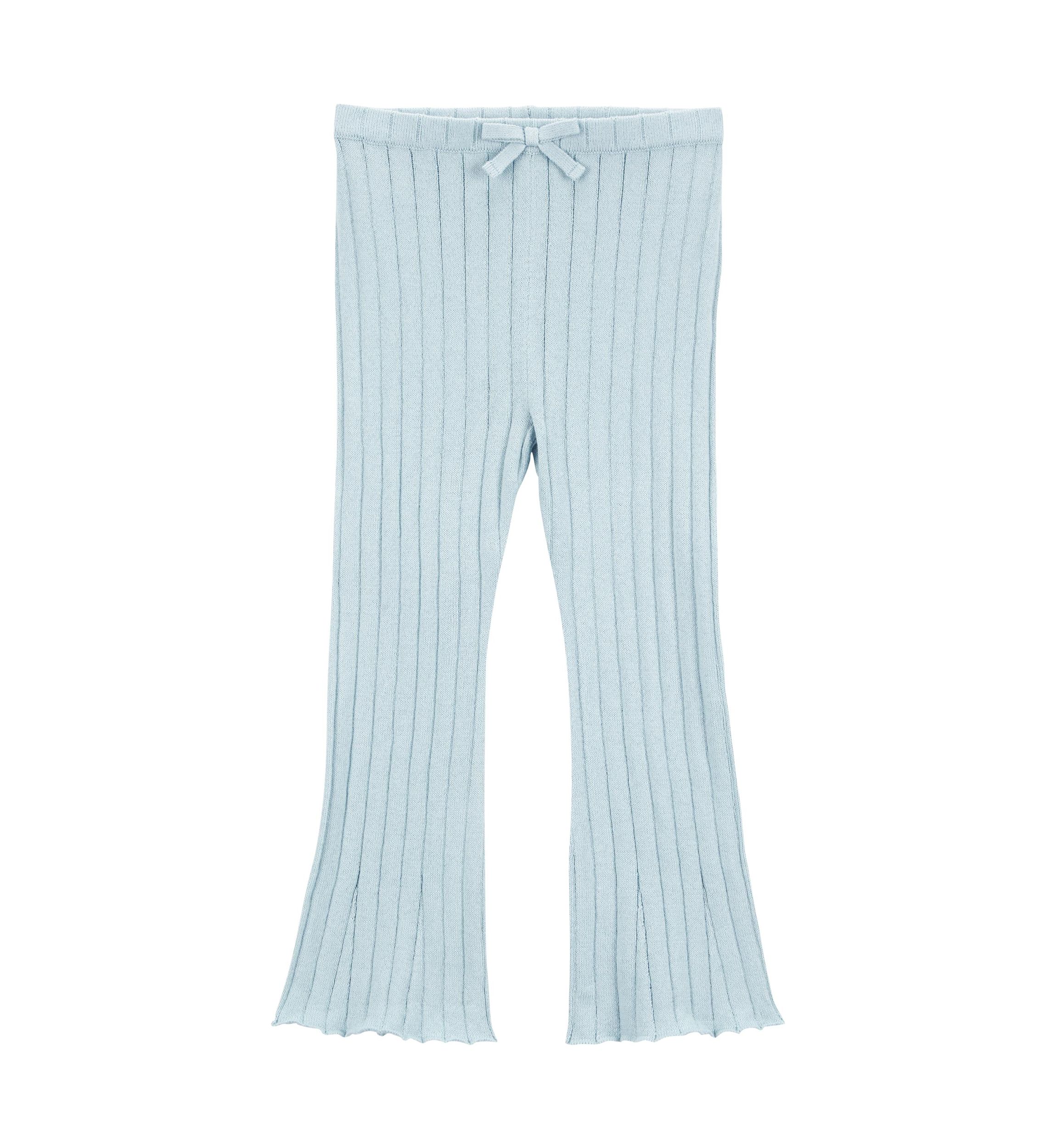 Toddler Girls Knit Flare Sweater Knit Pants