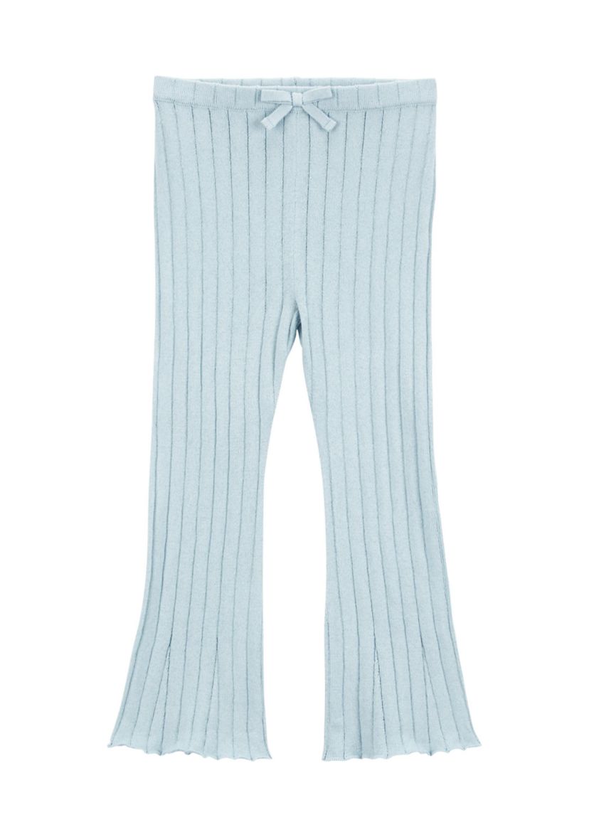 Toddler Girls Knit Flare Sweater Knit Pants