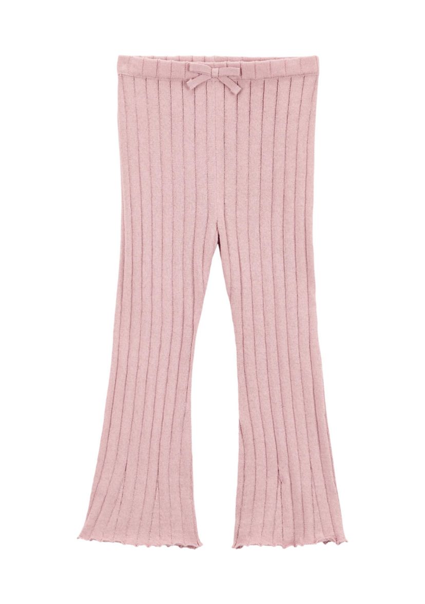 Toddler Girls Knit Flare Sweater Knit Pants