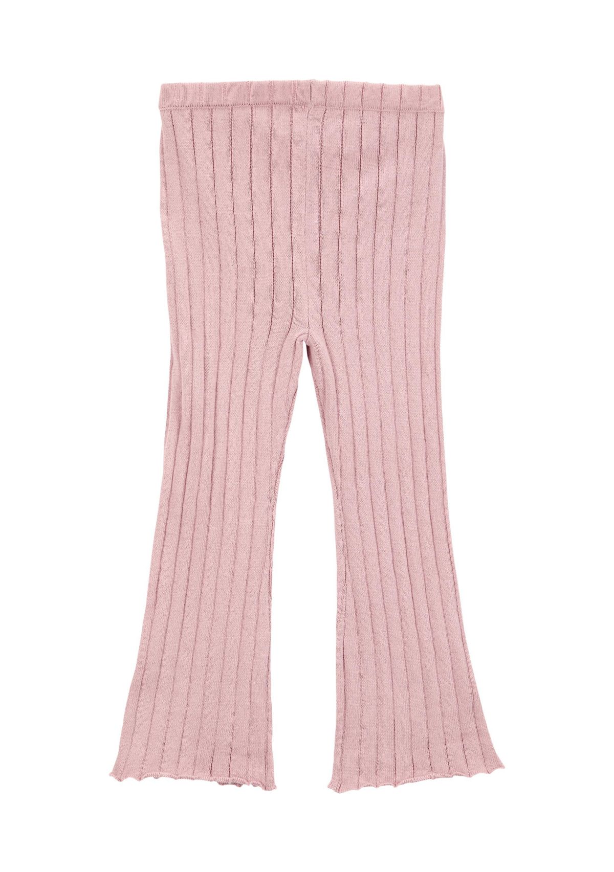 Toddler Girls Knit Flare Sweater Knit Pants