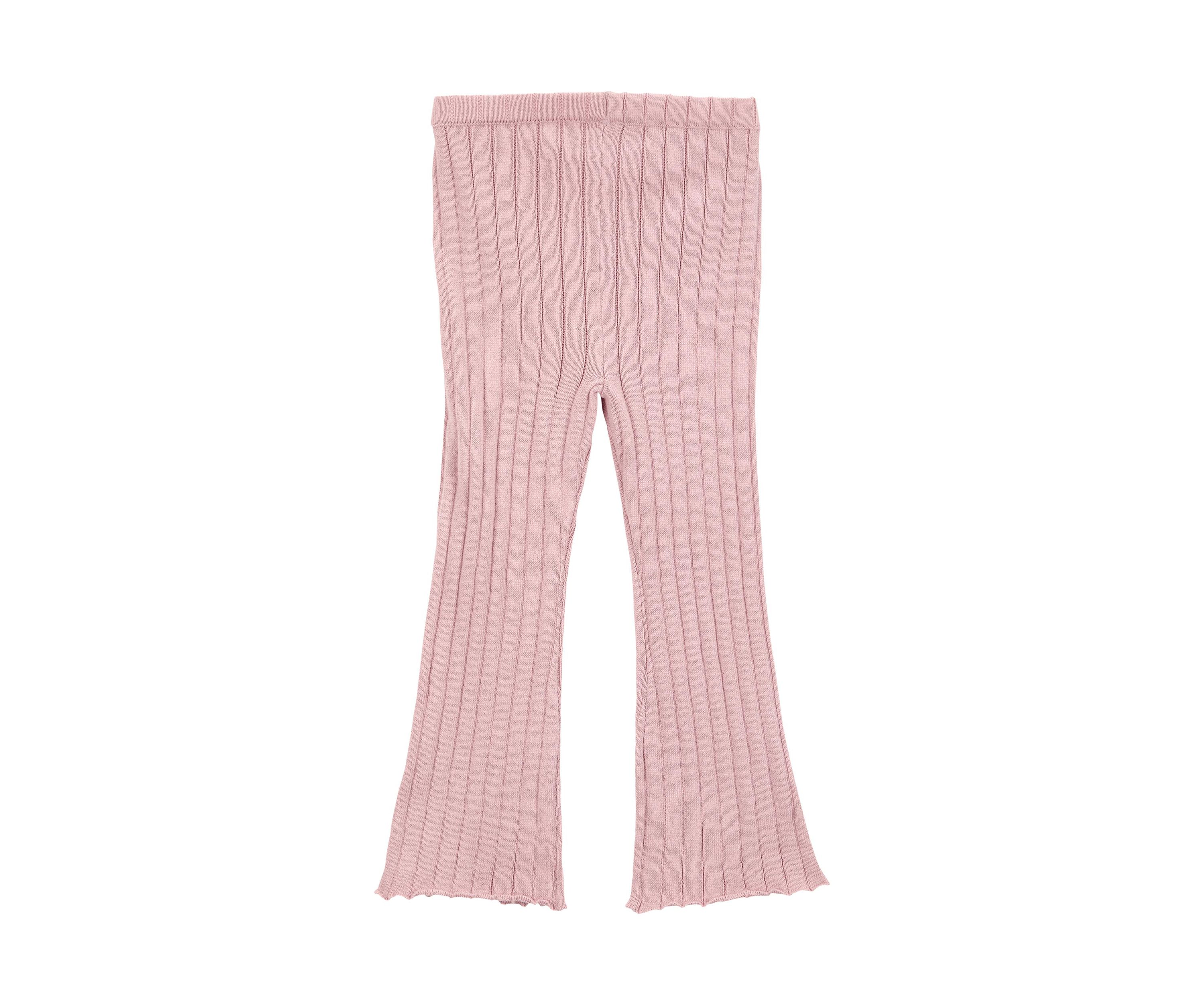 Toddler Girls Knit Flare Sweater Knit Pants