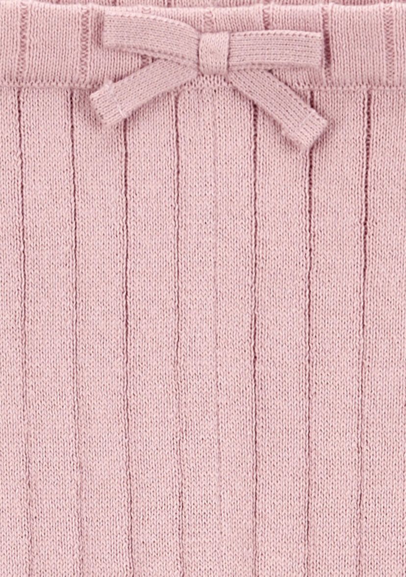 Toddler Girls Knit Flare Sweater Knit Pants