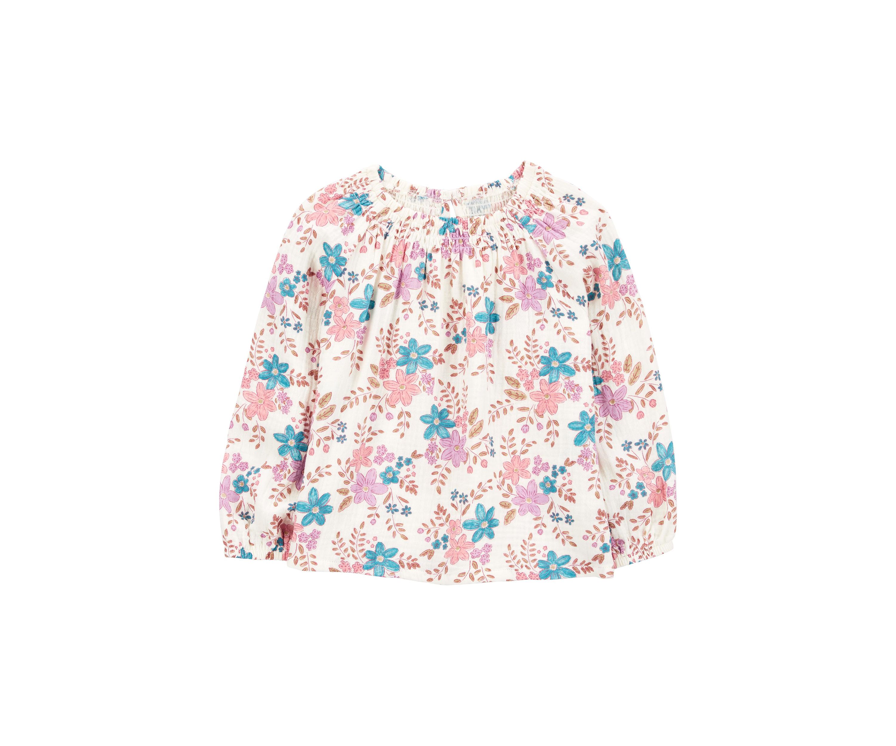 Toddler Girls Long Sleeve Fashion Top 