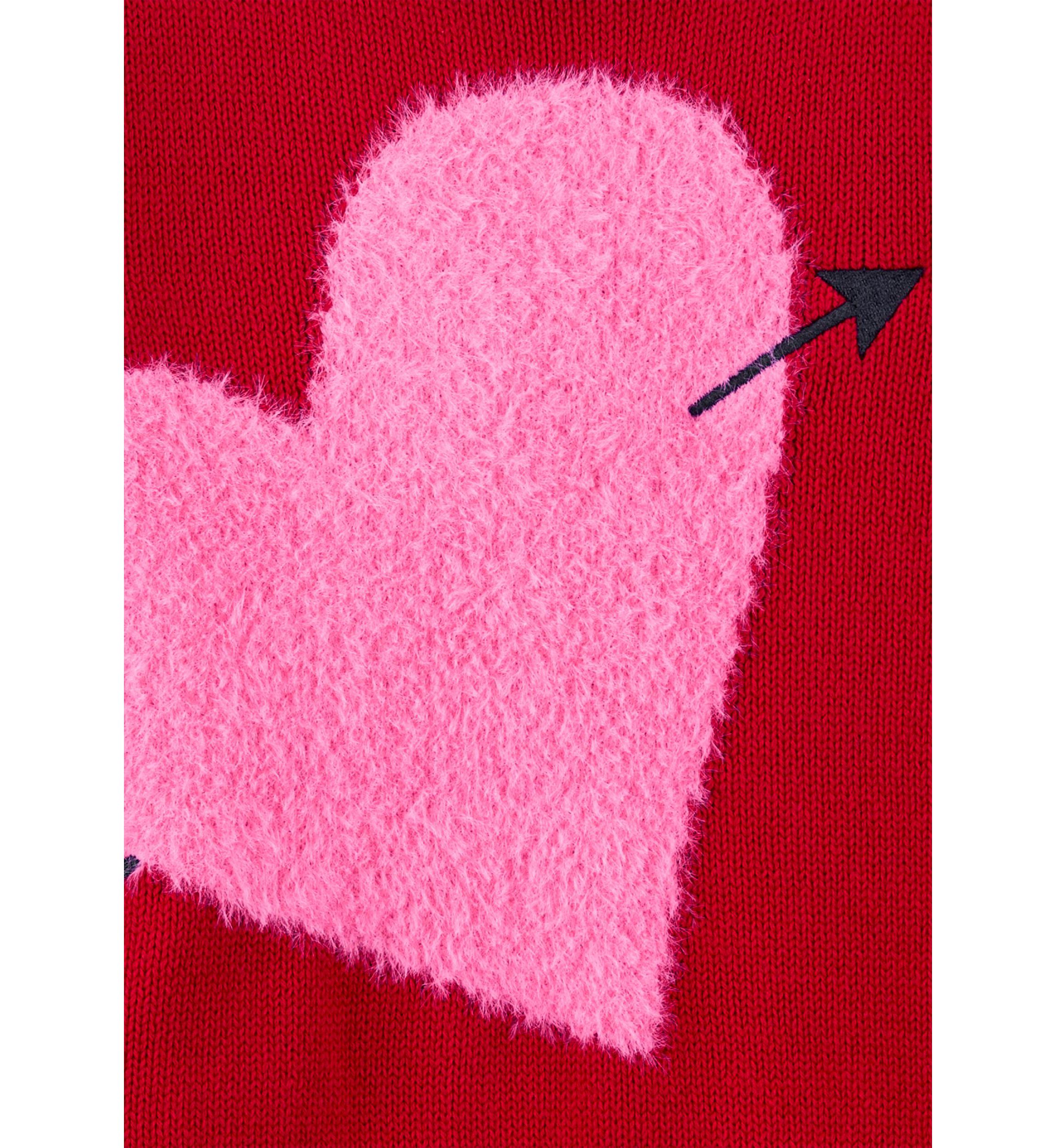 Toddler Girls Heart Graphic Sweater