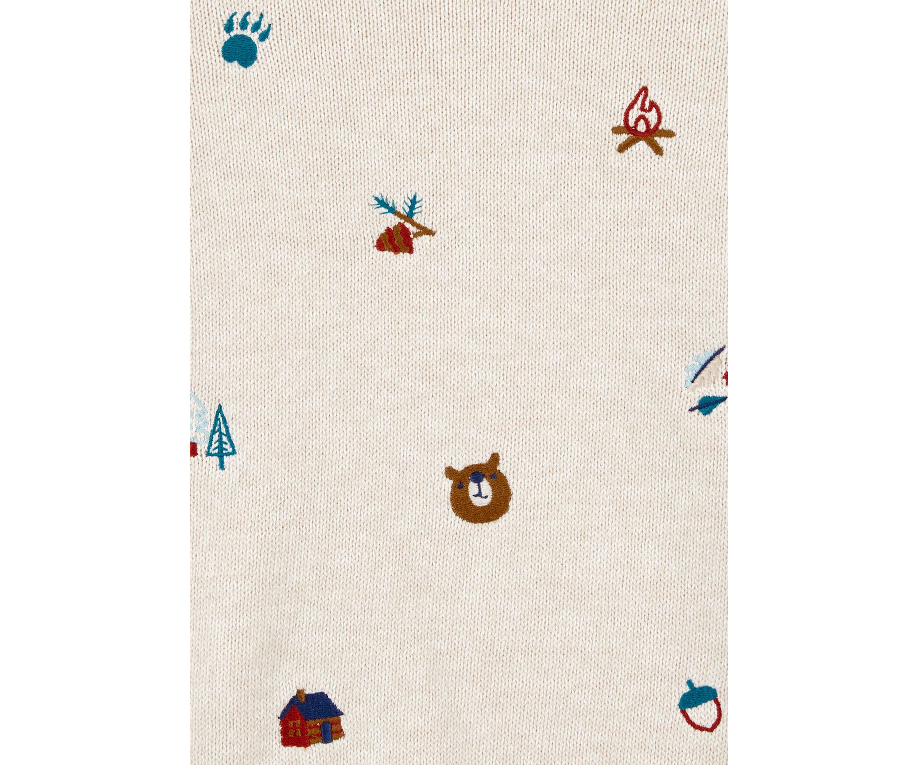 Toddler Boys Camping Sweater
