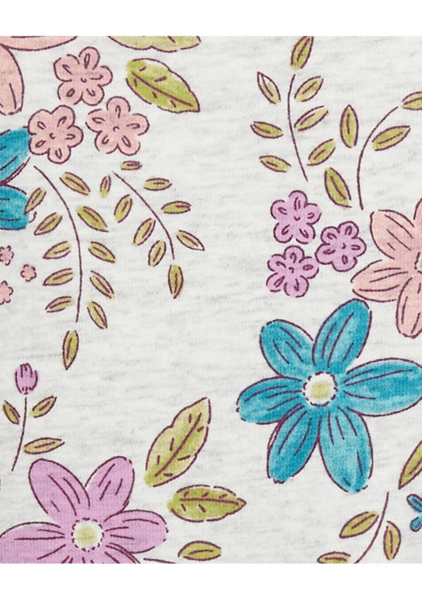 Toddler Girls Floral Printed Leggings