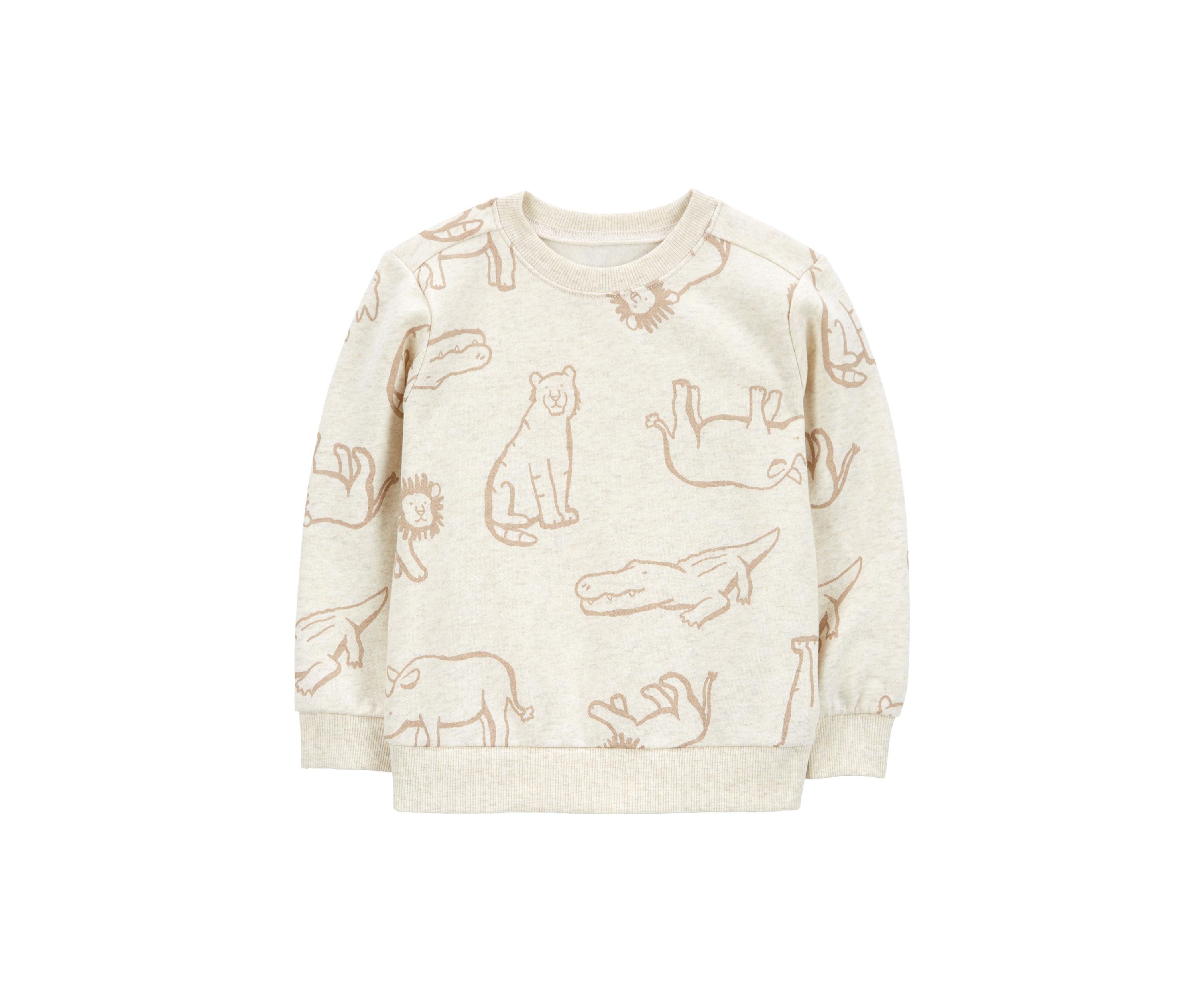 Toddler Boys Printed Pullover