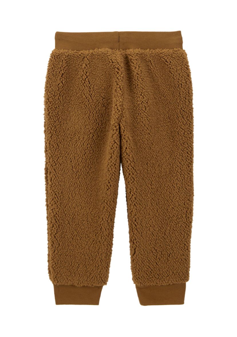 Toddler Boys Sherpa Pull On Pants