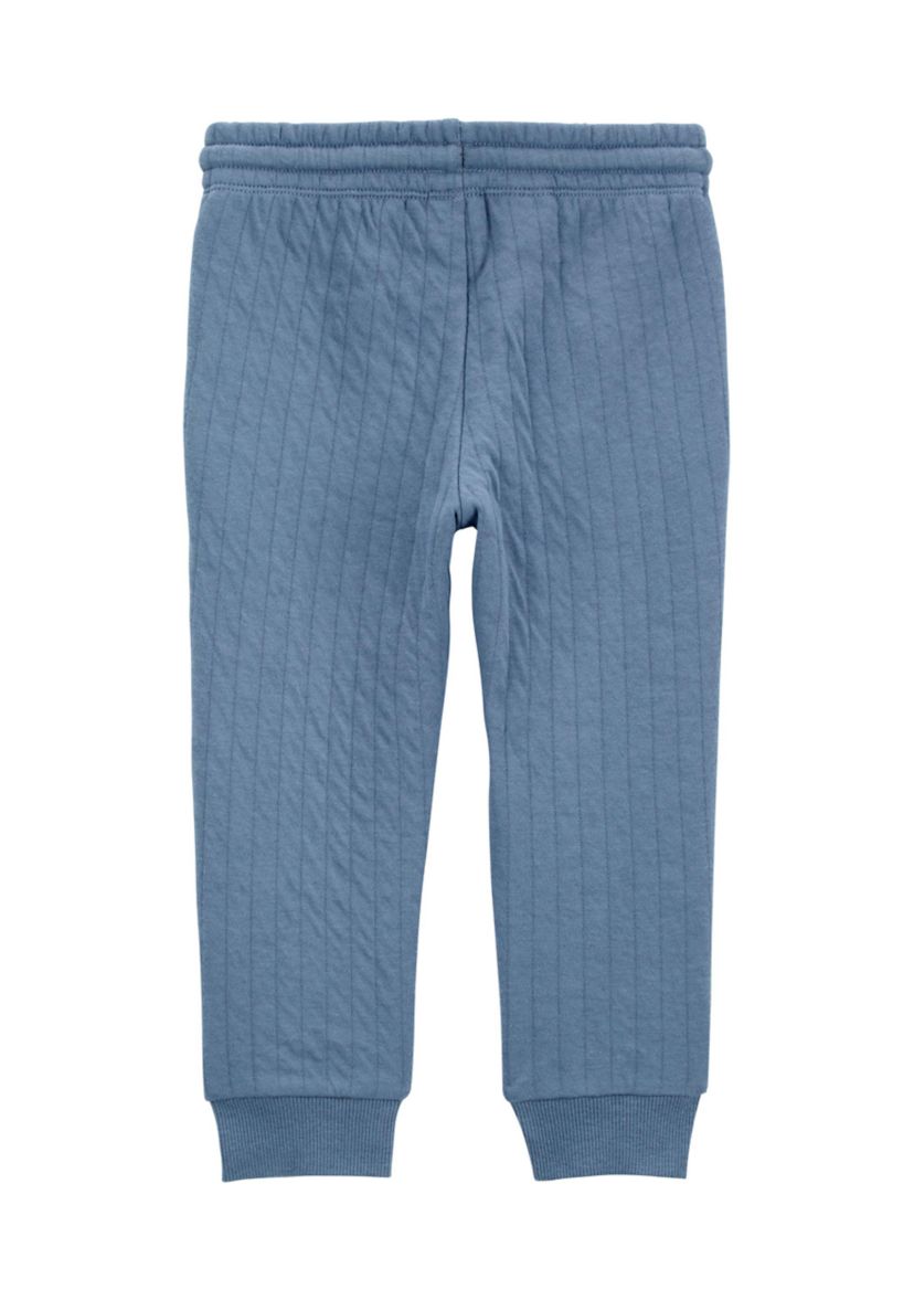 Toddler Boys Double Knit Joggers