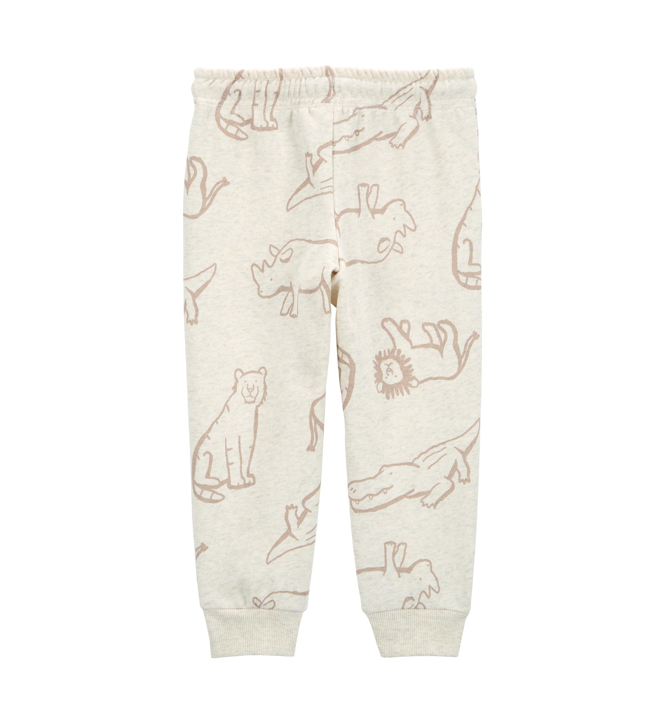 Toddler Boys Animal Printed Joggers