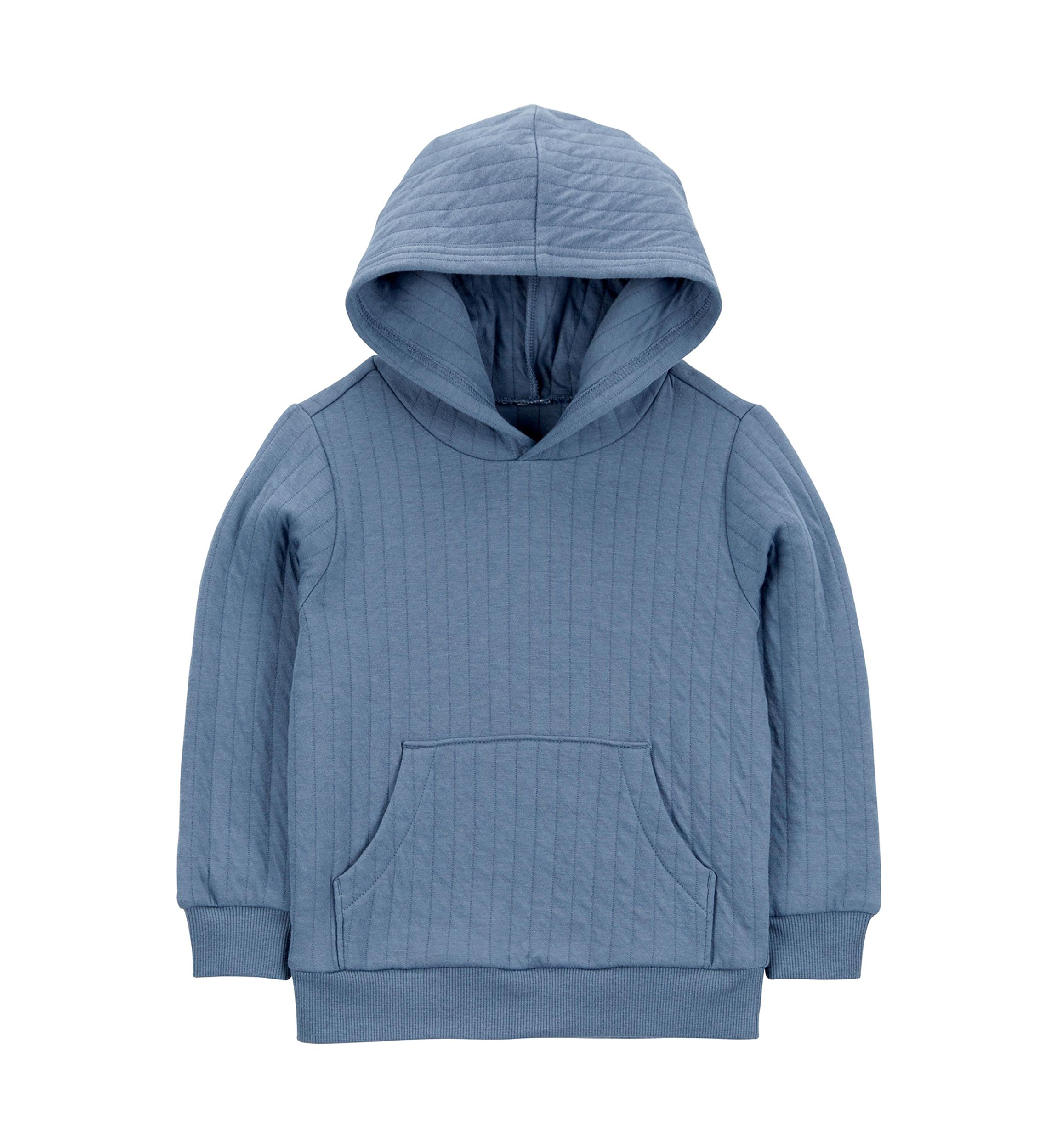 Toddler Boys Quilted Hoodie