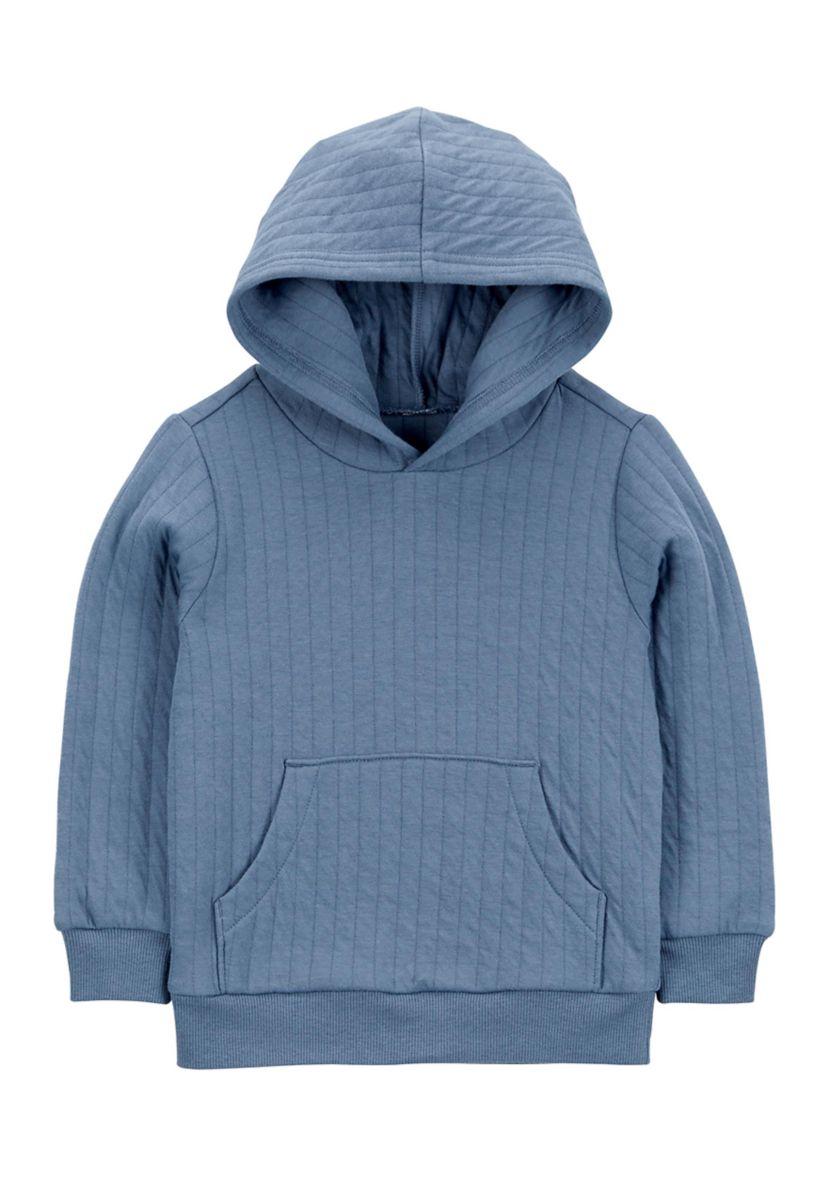 Toddler Boys Quilted Hoodie